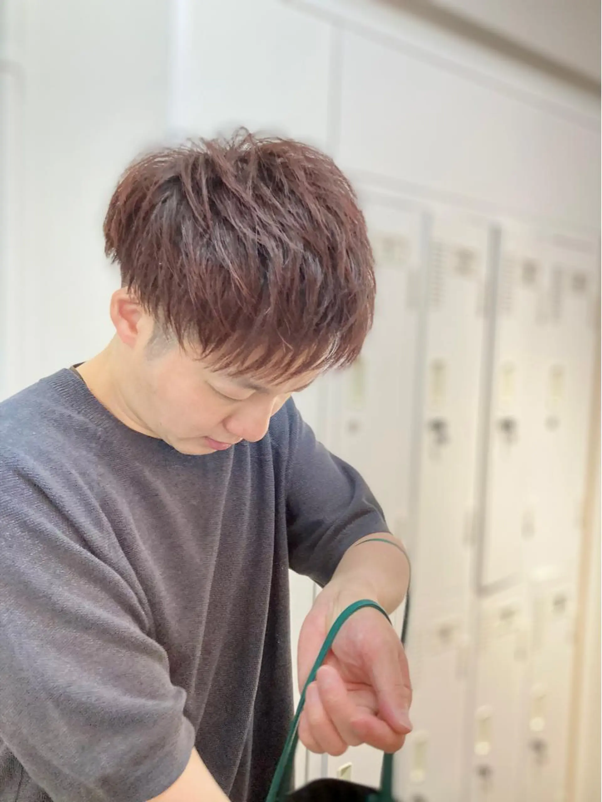 ショート メンズ ツーブロック カット ヘアカラー CHELSEA  梅田所属・OKADA/メンズ /カット/眉/縮毛のヘアスタイル