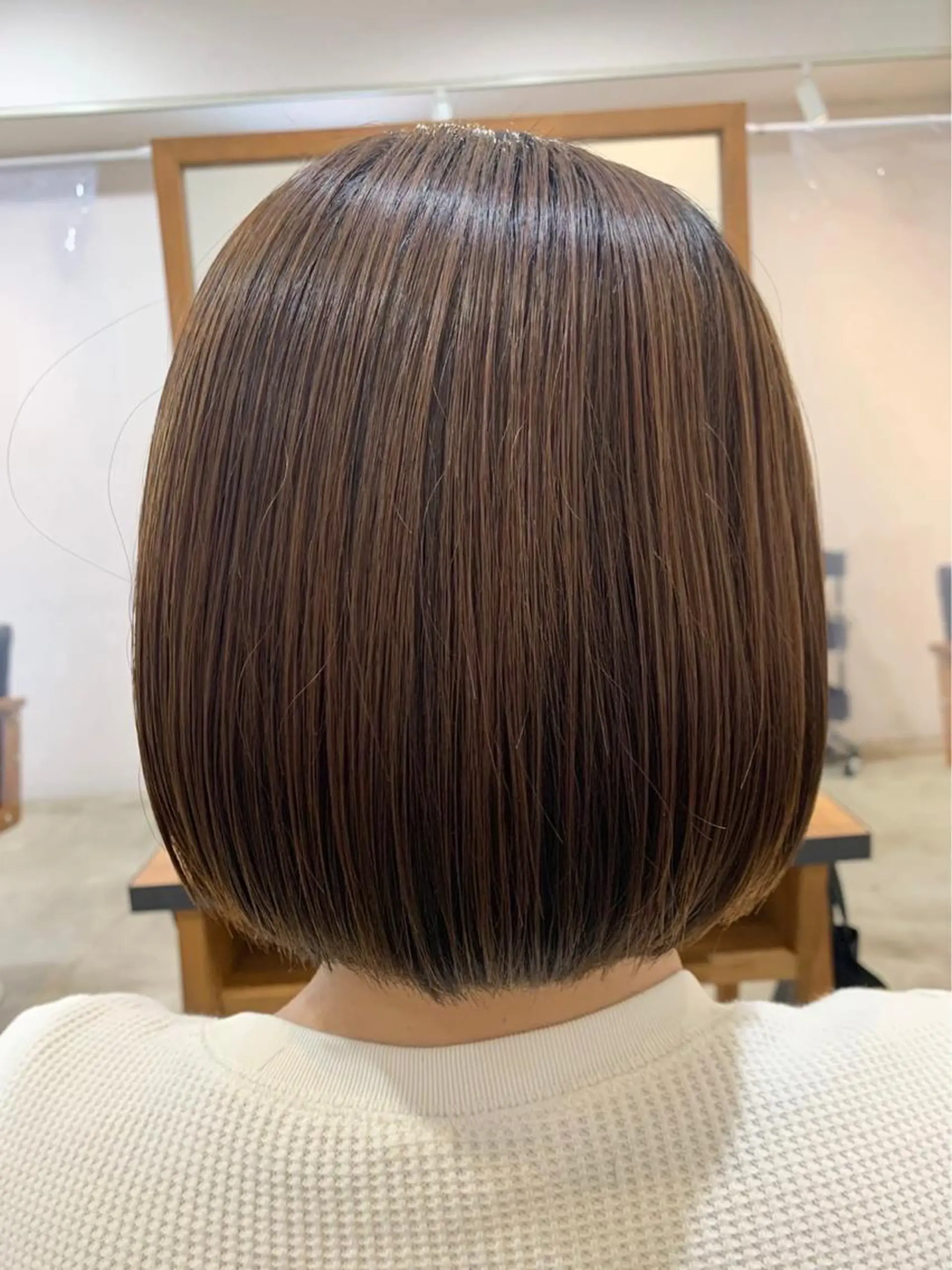 カラー カット ブリーチなし透明感 カラー✨横山 佳希のヘアスタイル