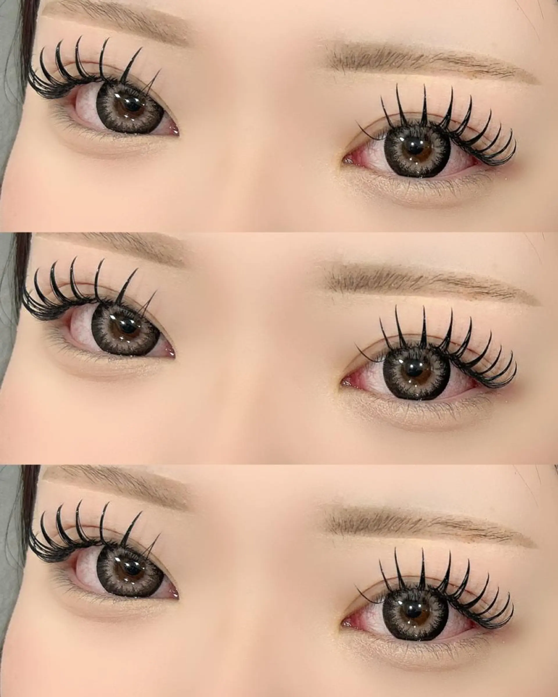 マツエク・マツパ フラットラッシュ マツエク yuuka REBEST心斎橋のマツエク・マツパデザイン