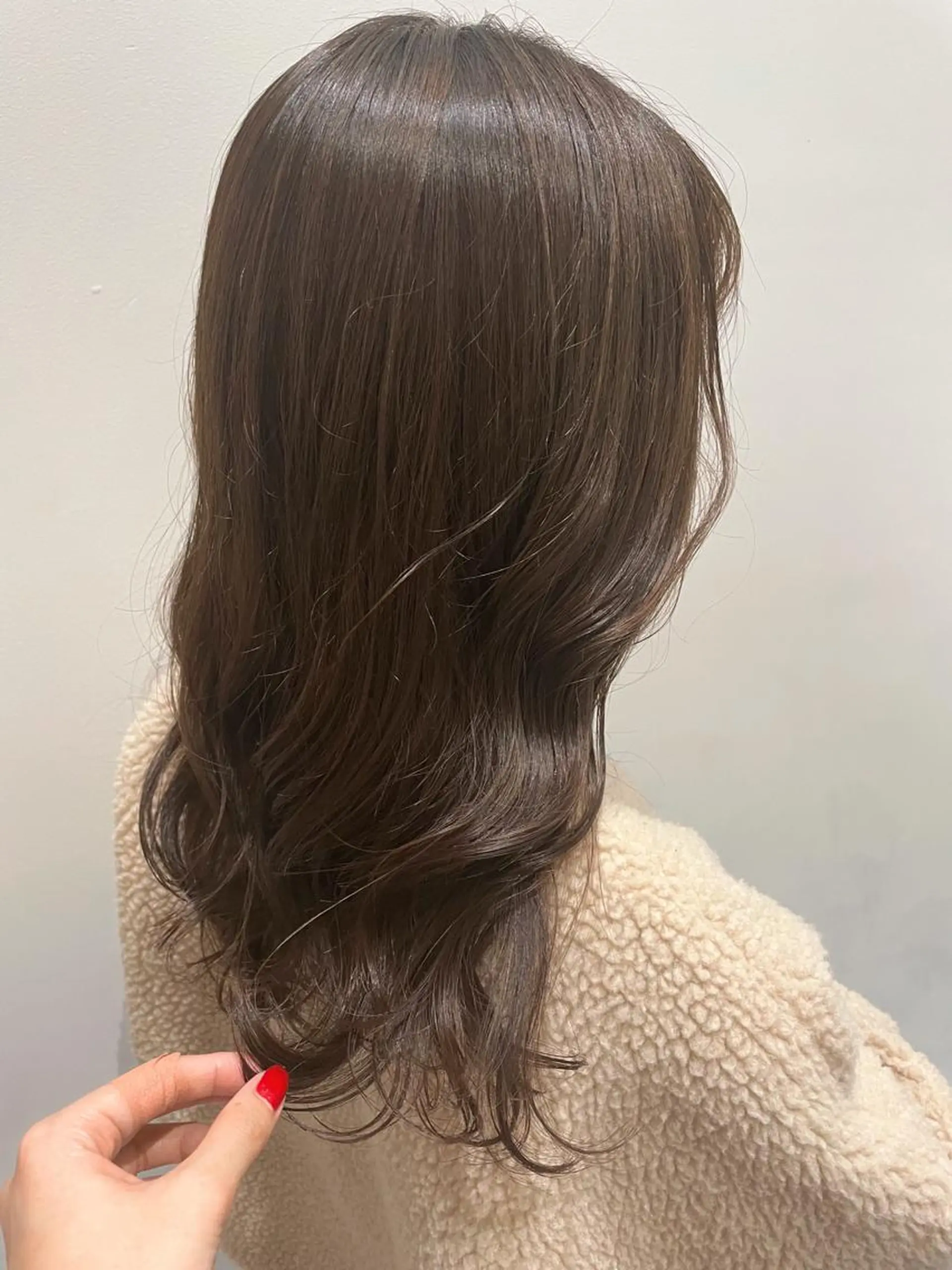 ロング カラー ベージュカラー ショコラベージュ カット ヘアカラー volta∞knot所属・狩野 羅夢のヘアスタイル