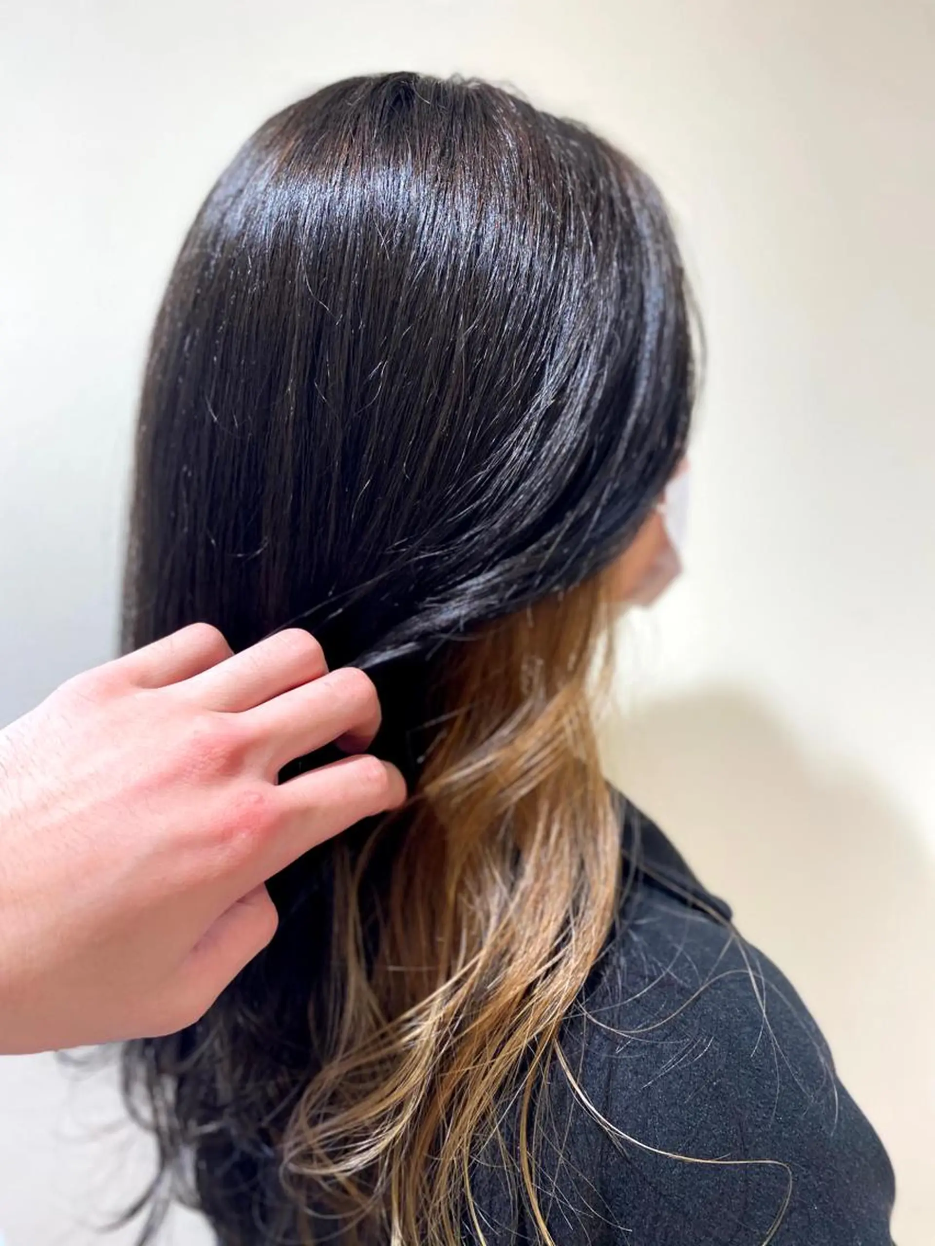 セミロング 髪質改善/イルミナ/ 城崎のヘアスタイル