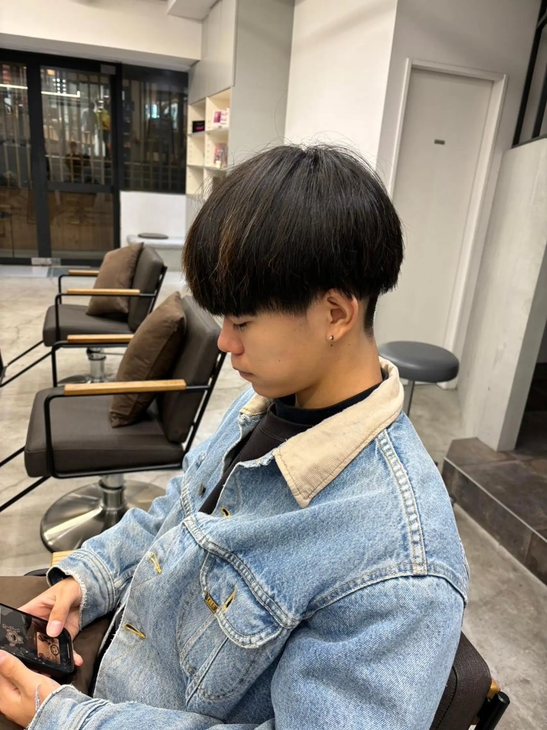 ショート 絶対可愛い暖色カラー 🌷うる艶✨山下七海のヘアスタイル