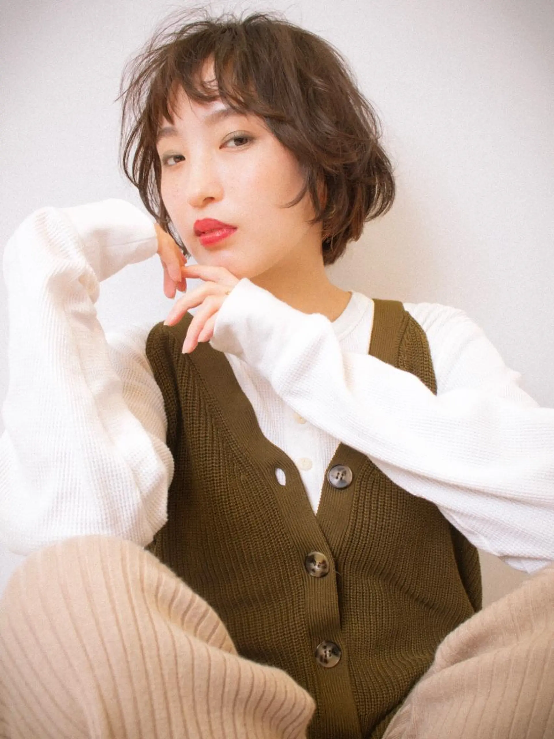 パーマ gite カワムラナオキのヘアスタイル