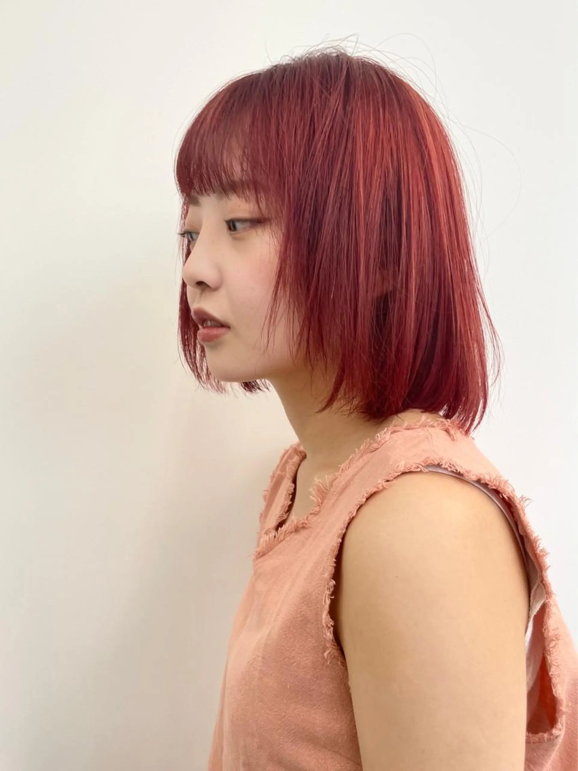 ショート sica所属・スタイル撮影 モデル募集momoのヘアスタイル