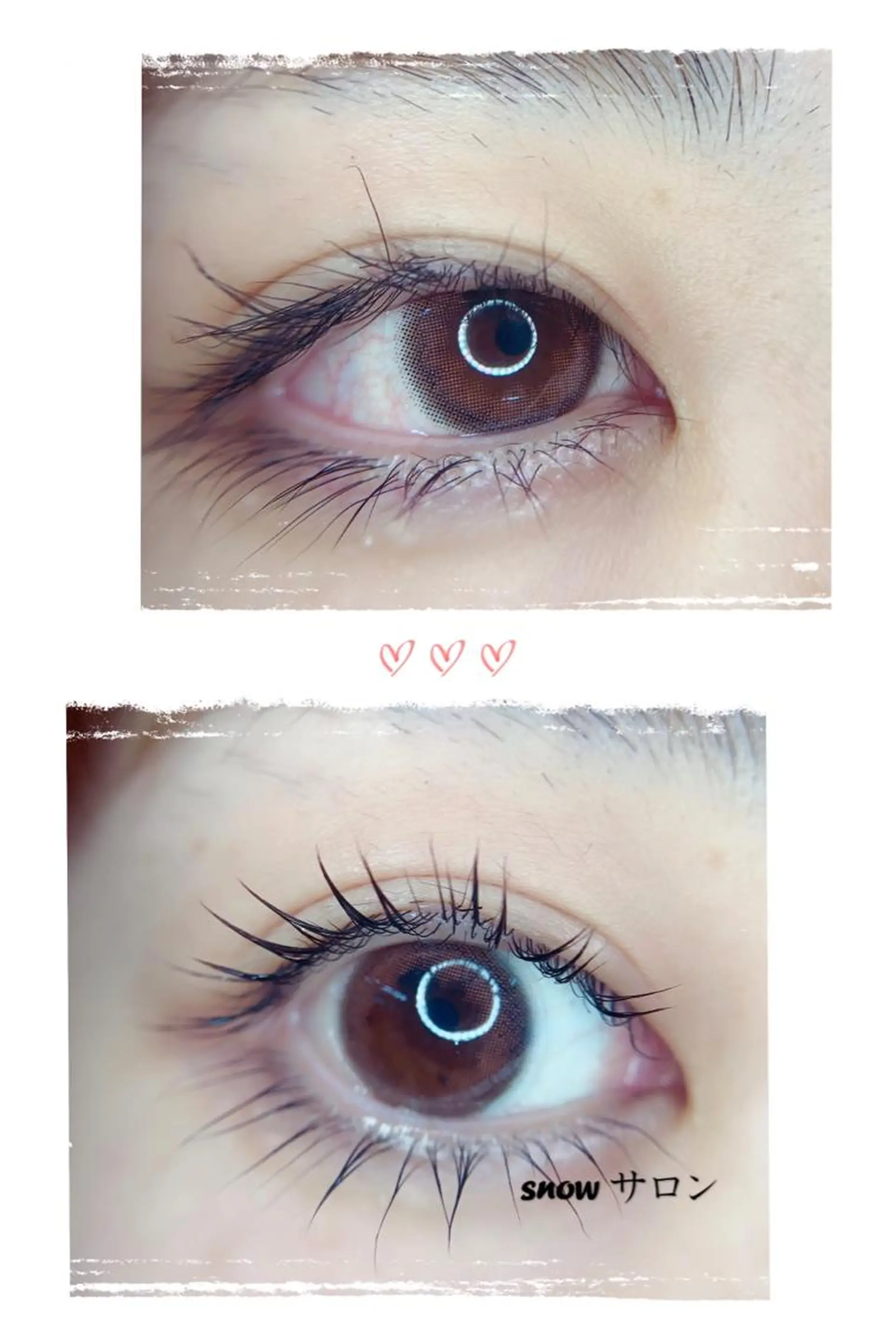 マツエク・マツパ パリジェンヌラッシュリフト foisalon 新宿西口店のマツエク・マツパデザイン