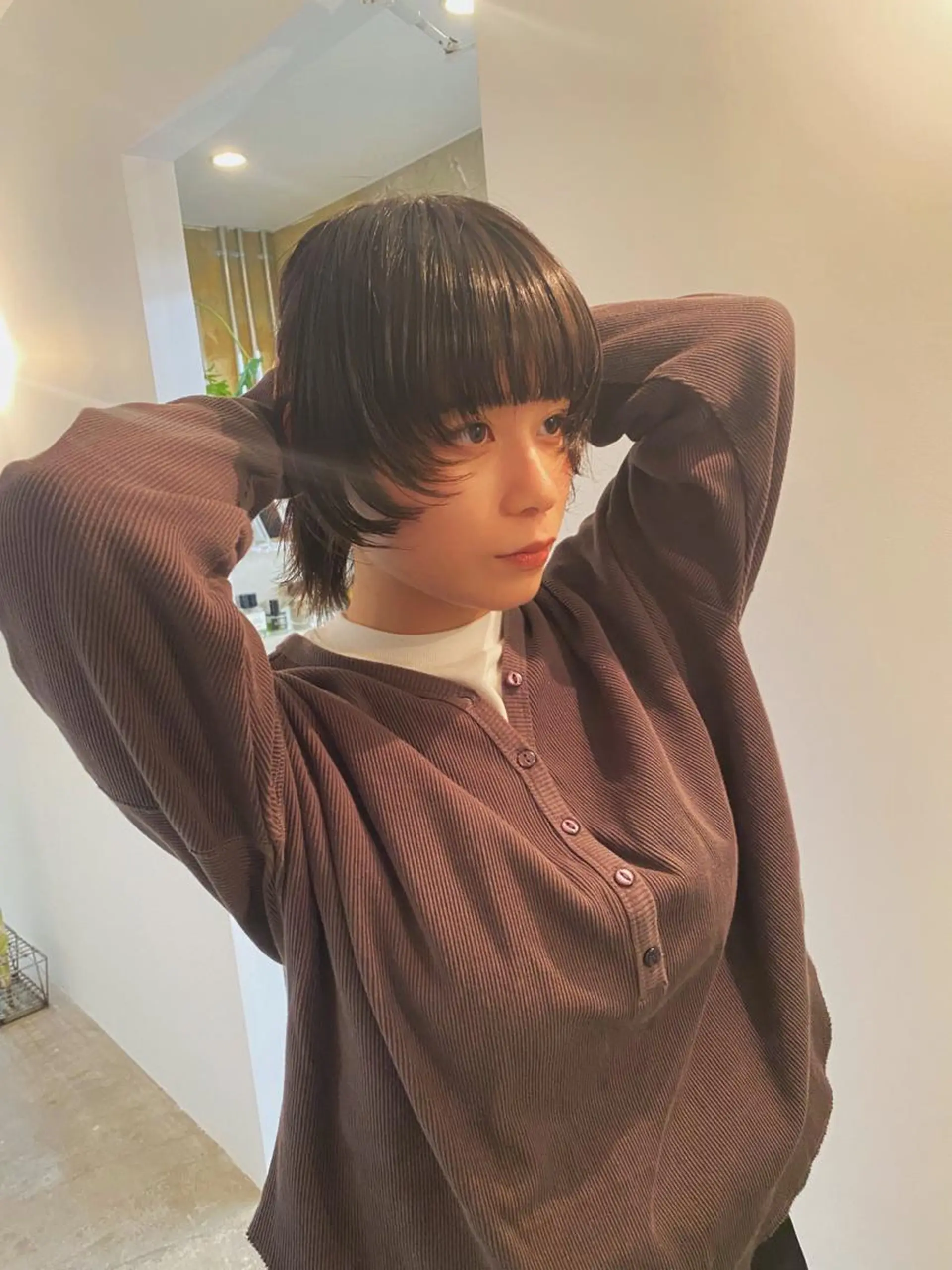 ミディアム カット ヘアカラー GATTACA所属・KEI gattacaのヘアスタイル