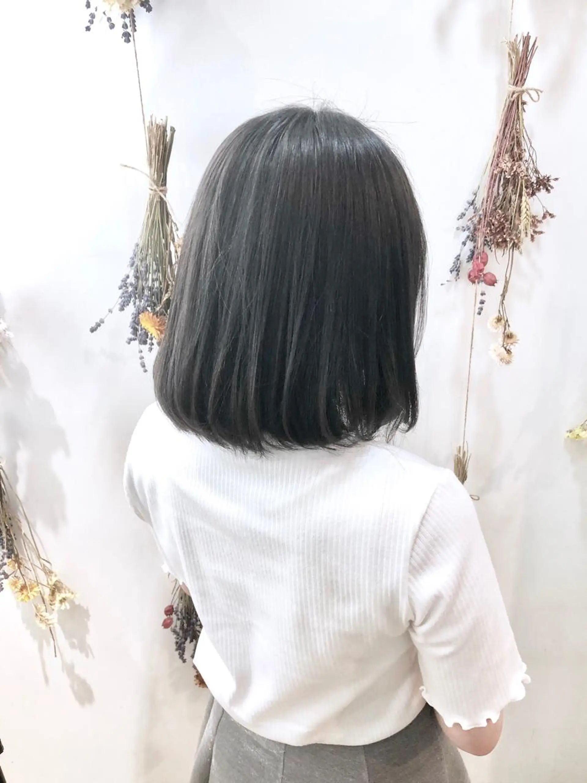 カラー ボブ 東梅田エリアカラー ヘアセットNo. 1のヘアスタイル