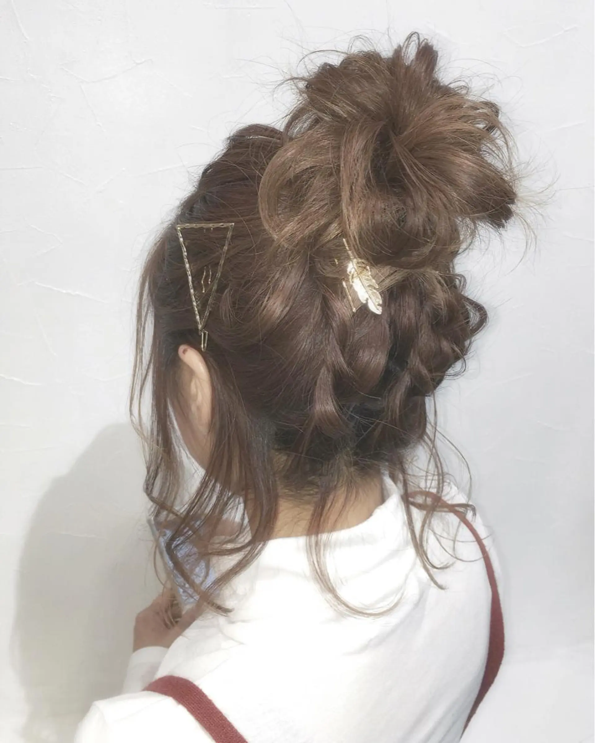 ショート カラー ヘアアレンジ エクステの神様 ▫️原島ユウヤ▫️のヘアスタイル