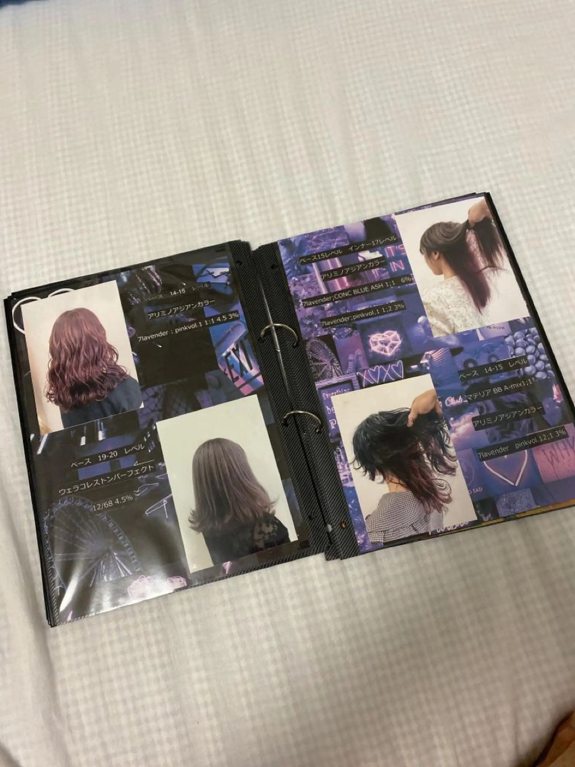 カラー ハイトーンエフェクト ブリーチいち丸のヘアスタイル