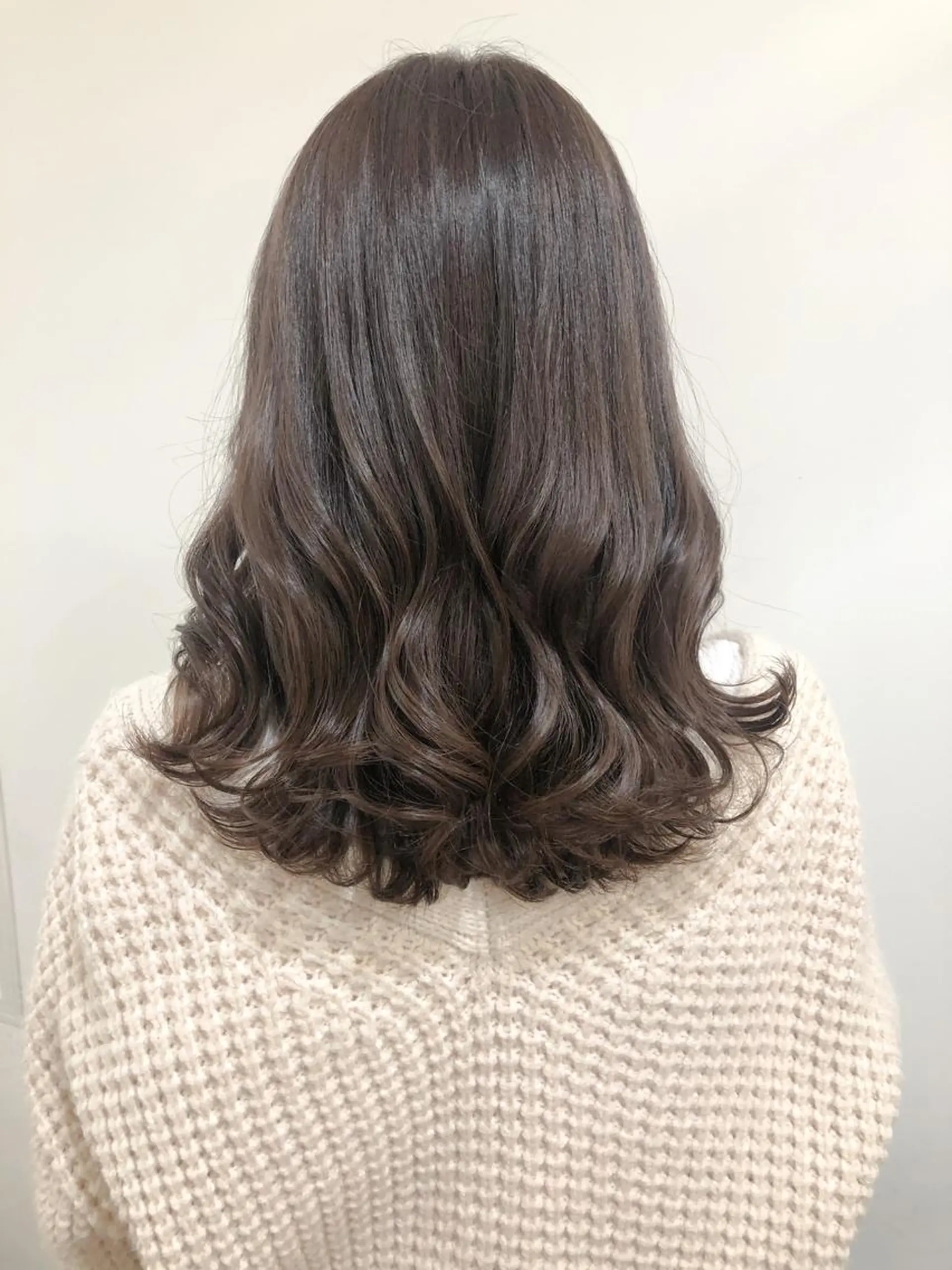 セミロング カラー サトウ コウキ  メンズのヘアスタイル