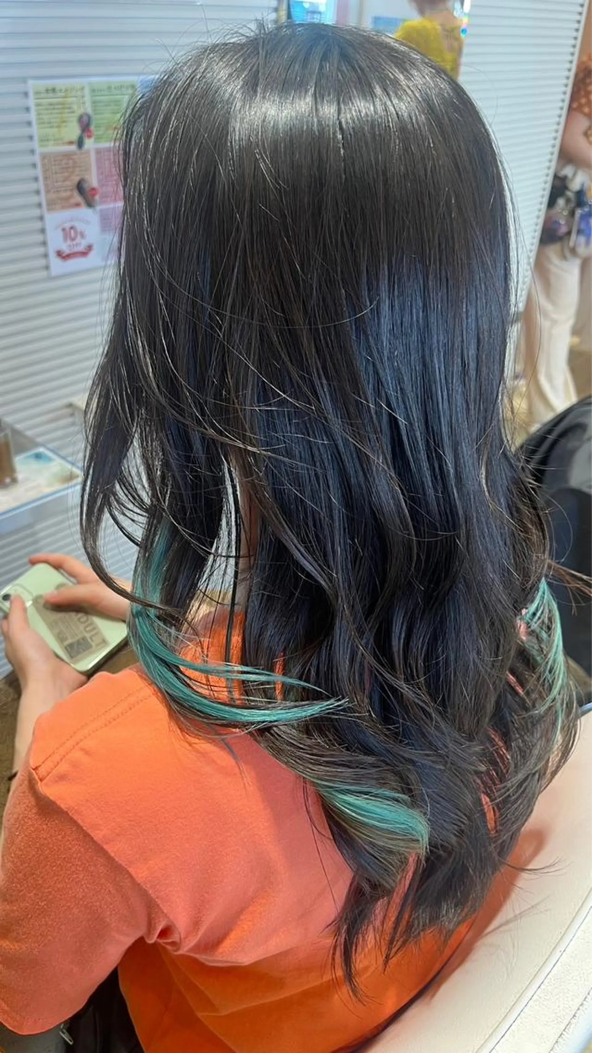 カラー バレイヤージュ ブリーチ ケアブリーチ 透明感カラー デザインカラー ミシェル /韓国ヘア🕊️のヘアスタイル