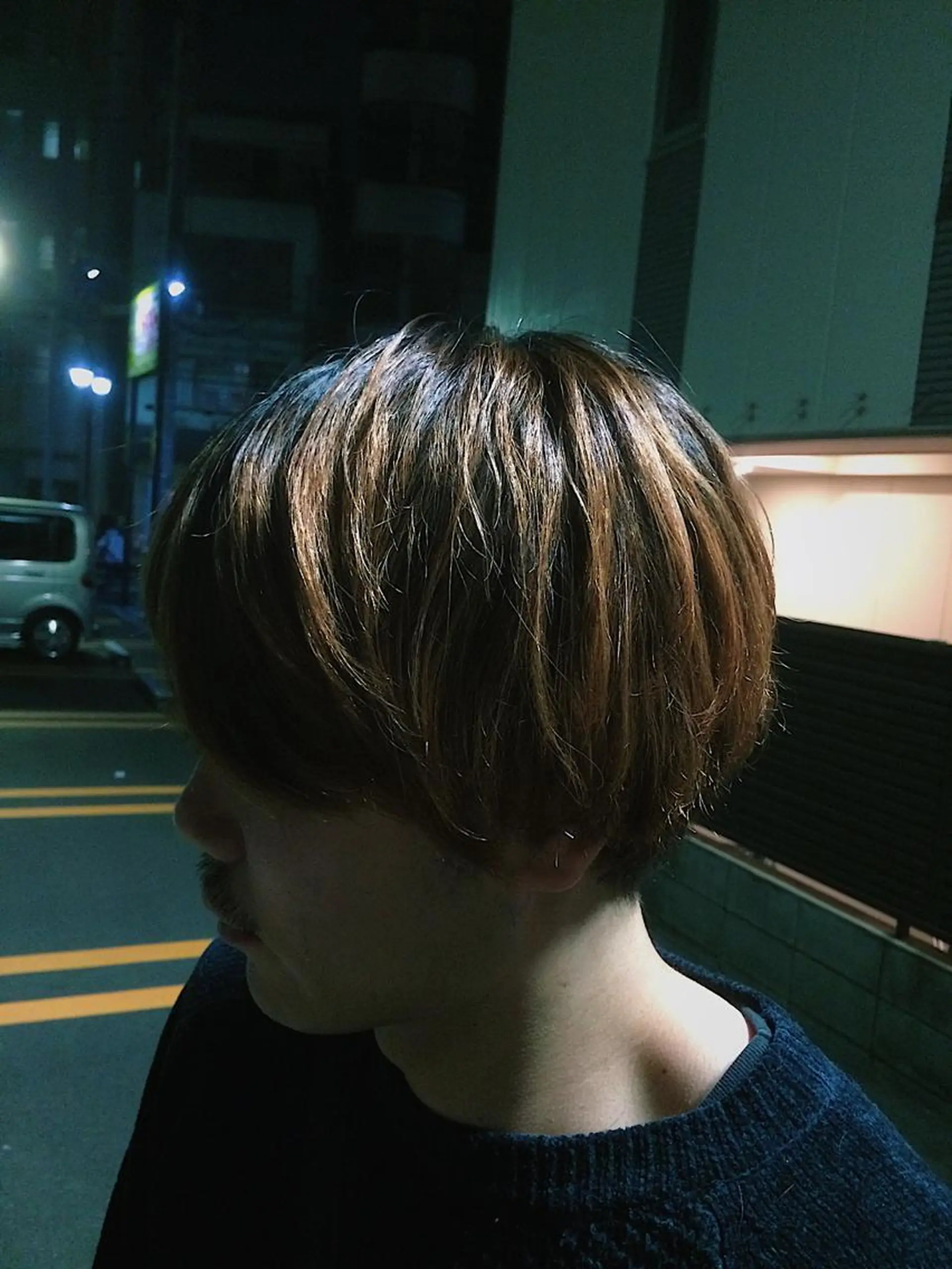 ショート カラー ヘアアレンジ メンズ 遠藤悠大/メンズ縮毛 /メンズカットのヘアスタイル