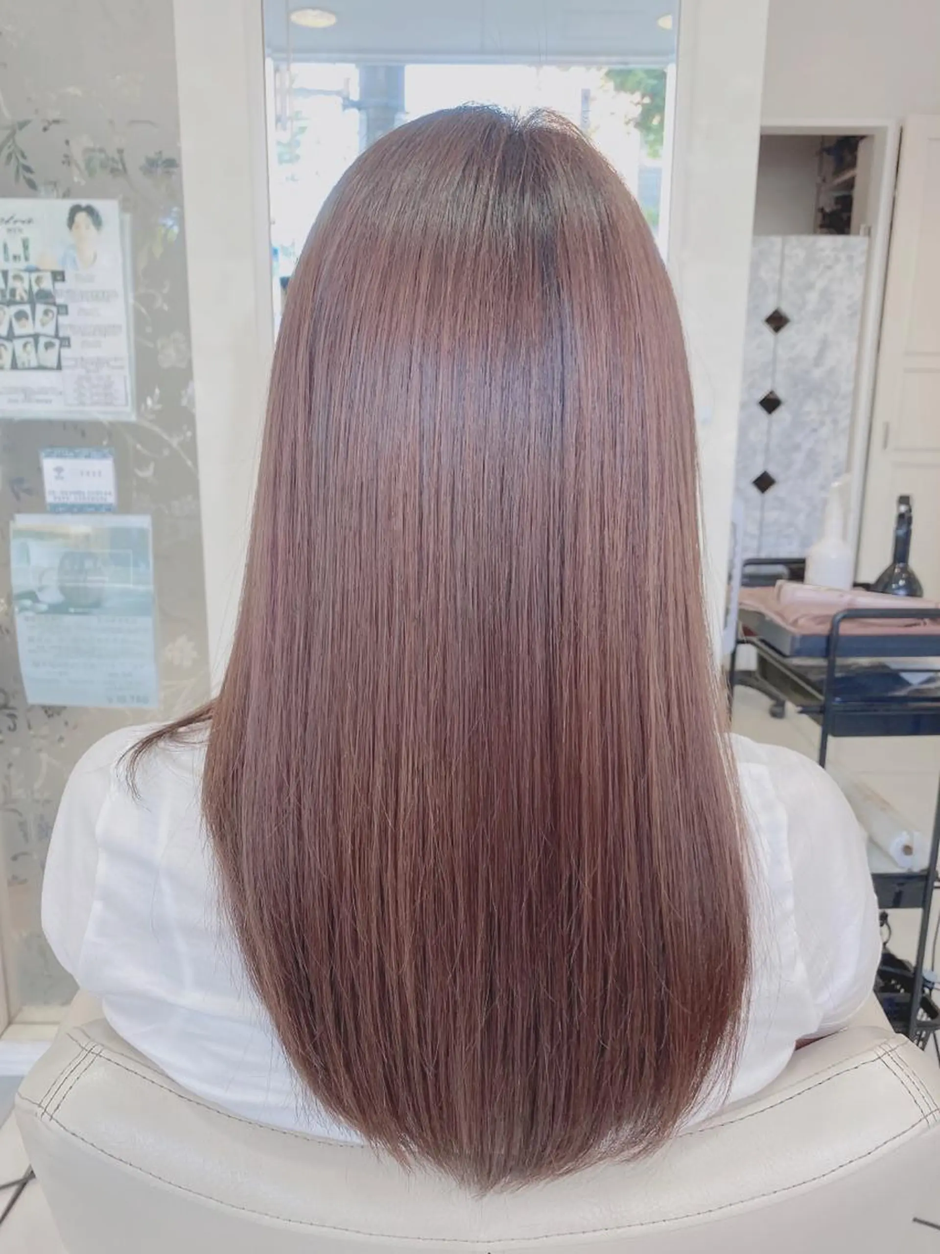 ロング パーマ 縮毛矯正 ☘️タナアミ ディレクター☘️のヘアスタイル