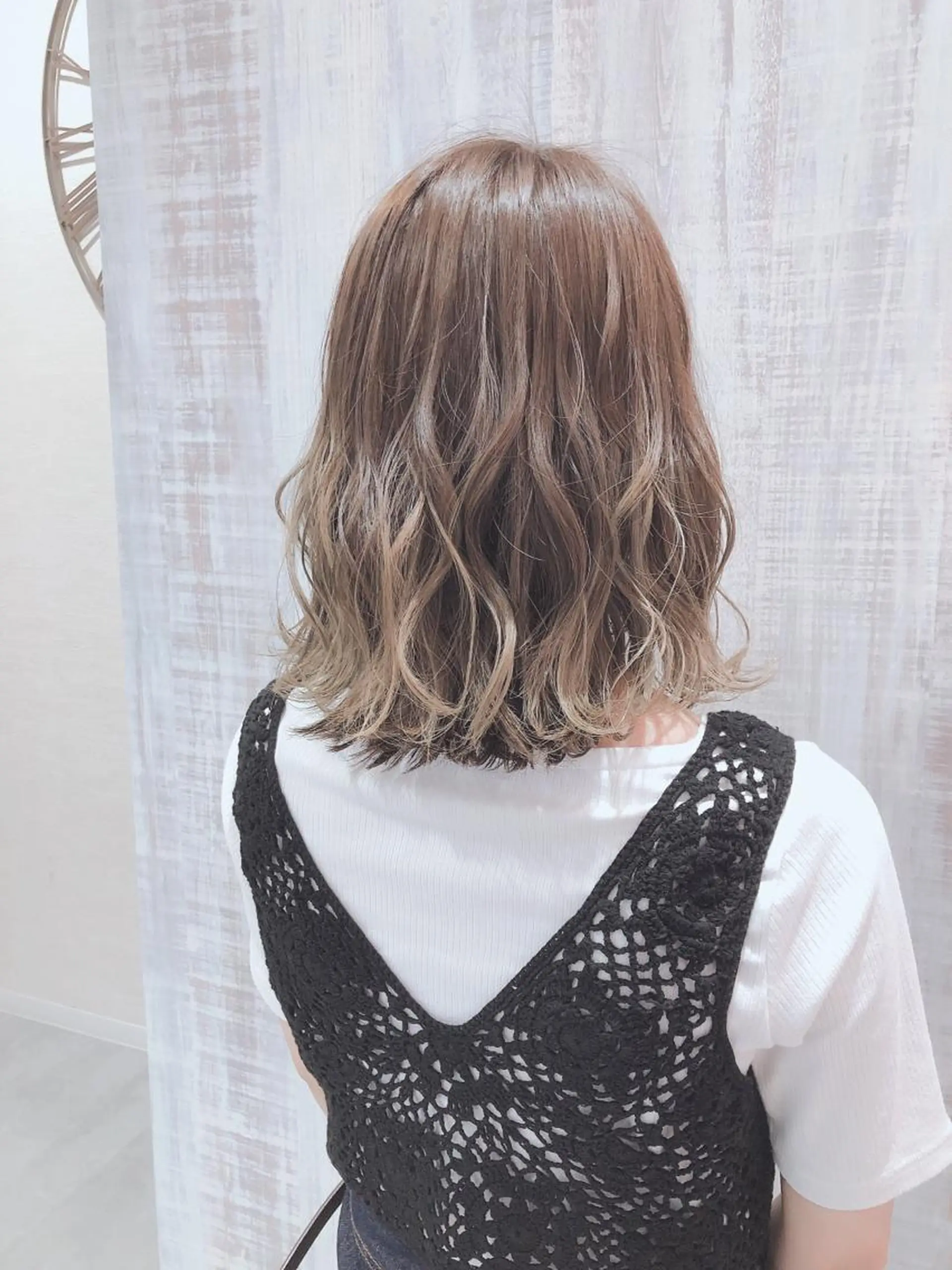 ミディアム カラー グラデーションカラー 小森 拓哉のヘアスタイル