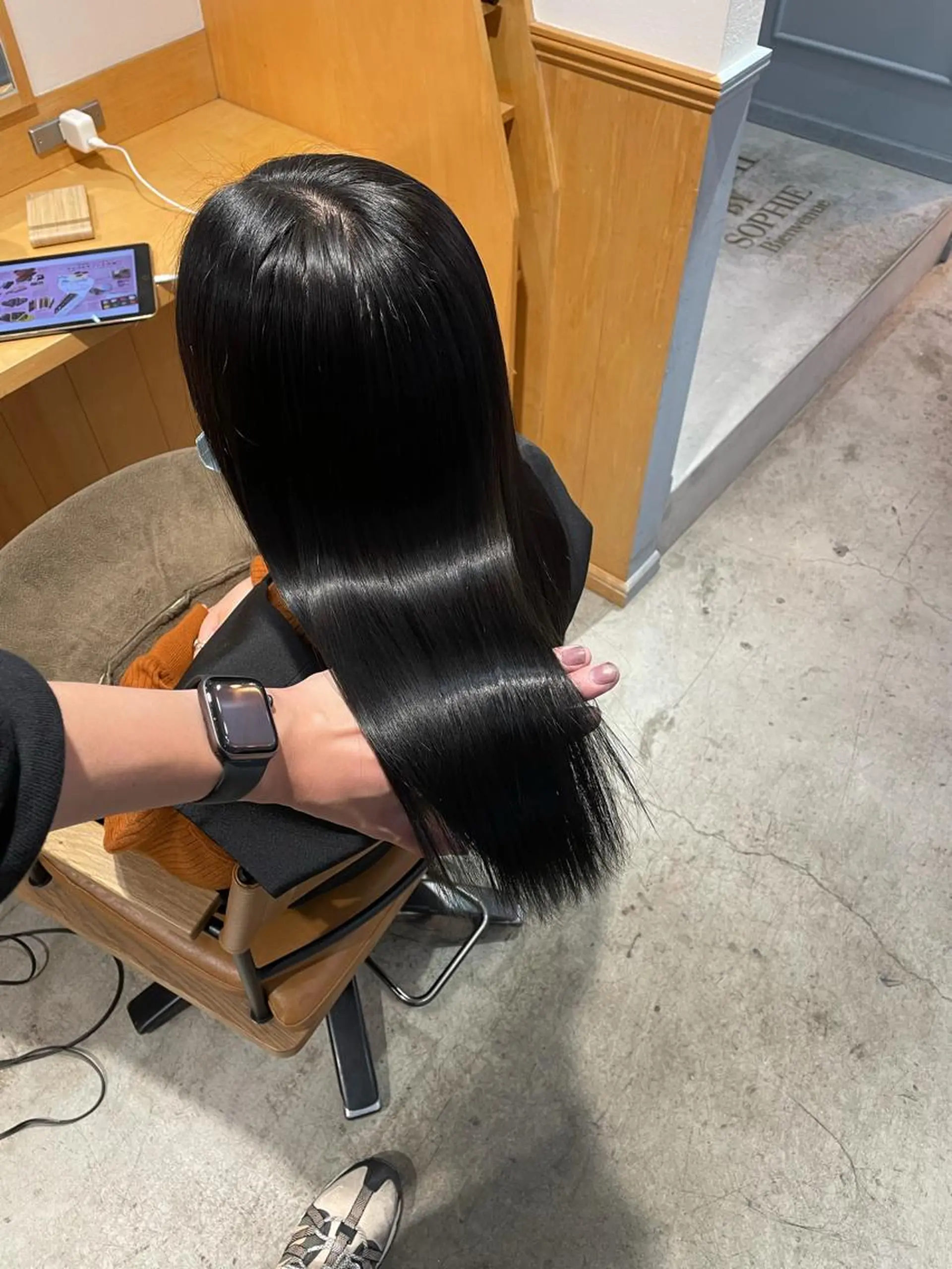 ロング カラー ブリーチ 髪質改善 縮毛矯正 トリートメント 酸熱トリートメント 《髪質改善✖️オリー ブ🧸》小嶋拓也のヘアスタイル