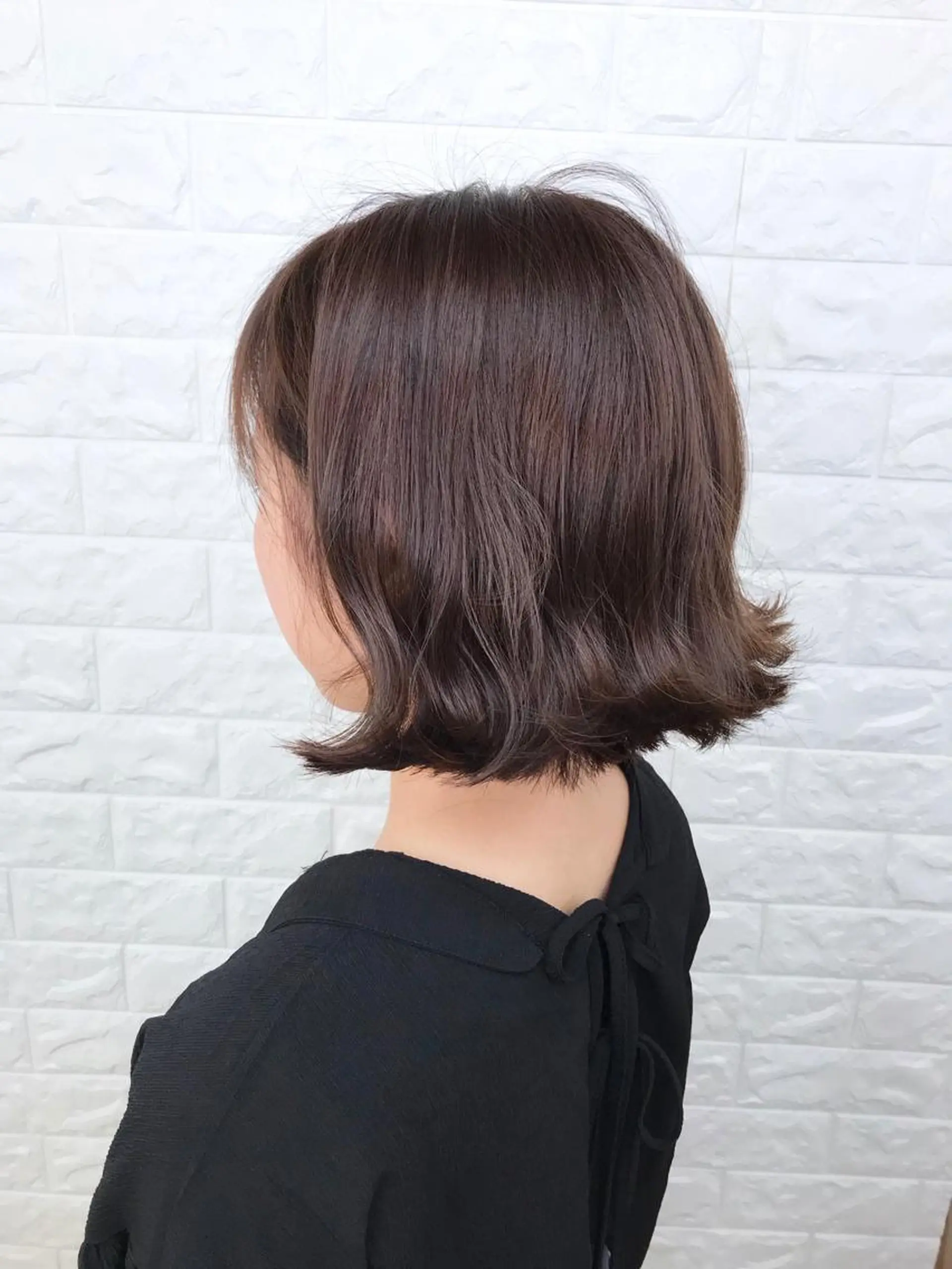 ミディアム カラー ベージュカラー イルミナカラー カット ヘアカラー エイジングケア特化 美容師✂️山崎竜二のヘアスタイル