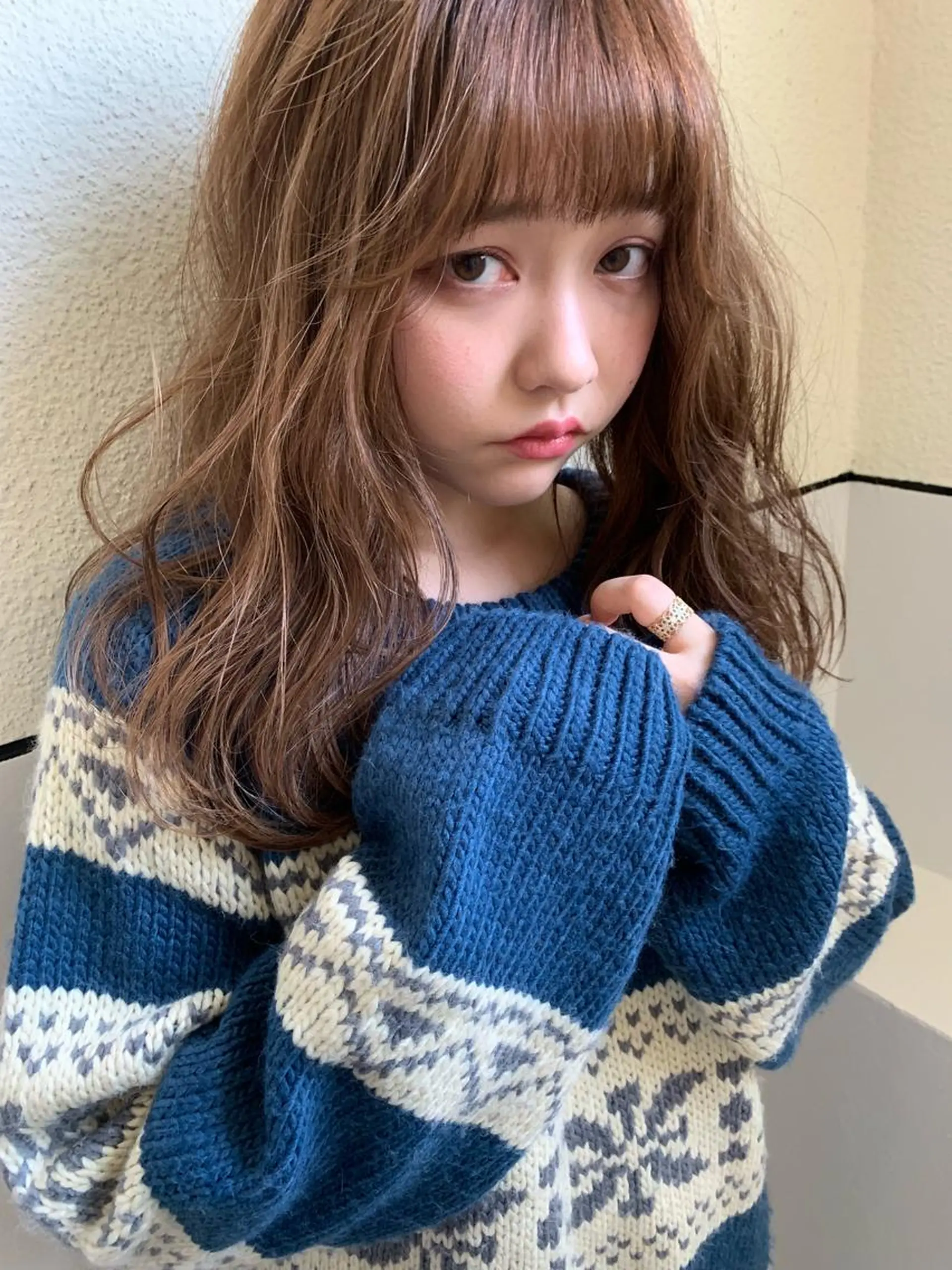 カラー ベージュカラー グレージュ ミント ピンクカラー 古賀 侑磨のヘアスタイル