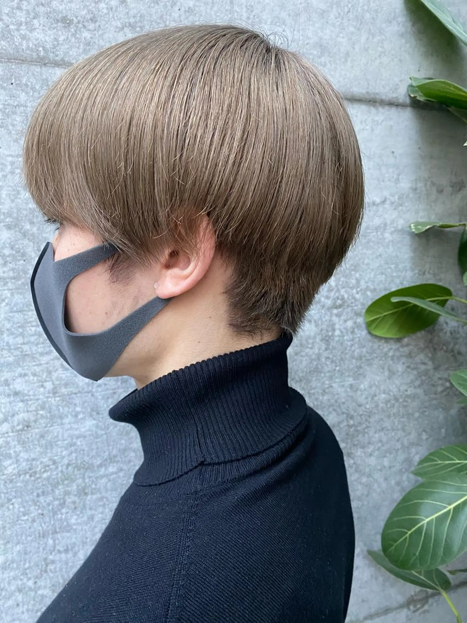 カラー メンズ ベージュカラー clomus所属・YUKA艶髪 🌸寛ぎ部屋のヘアスタイル