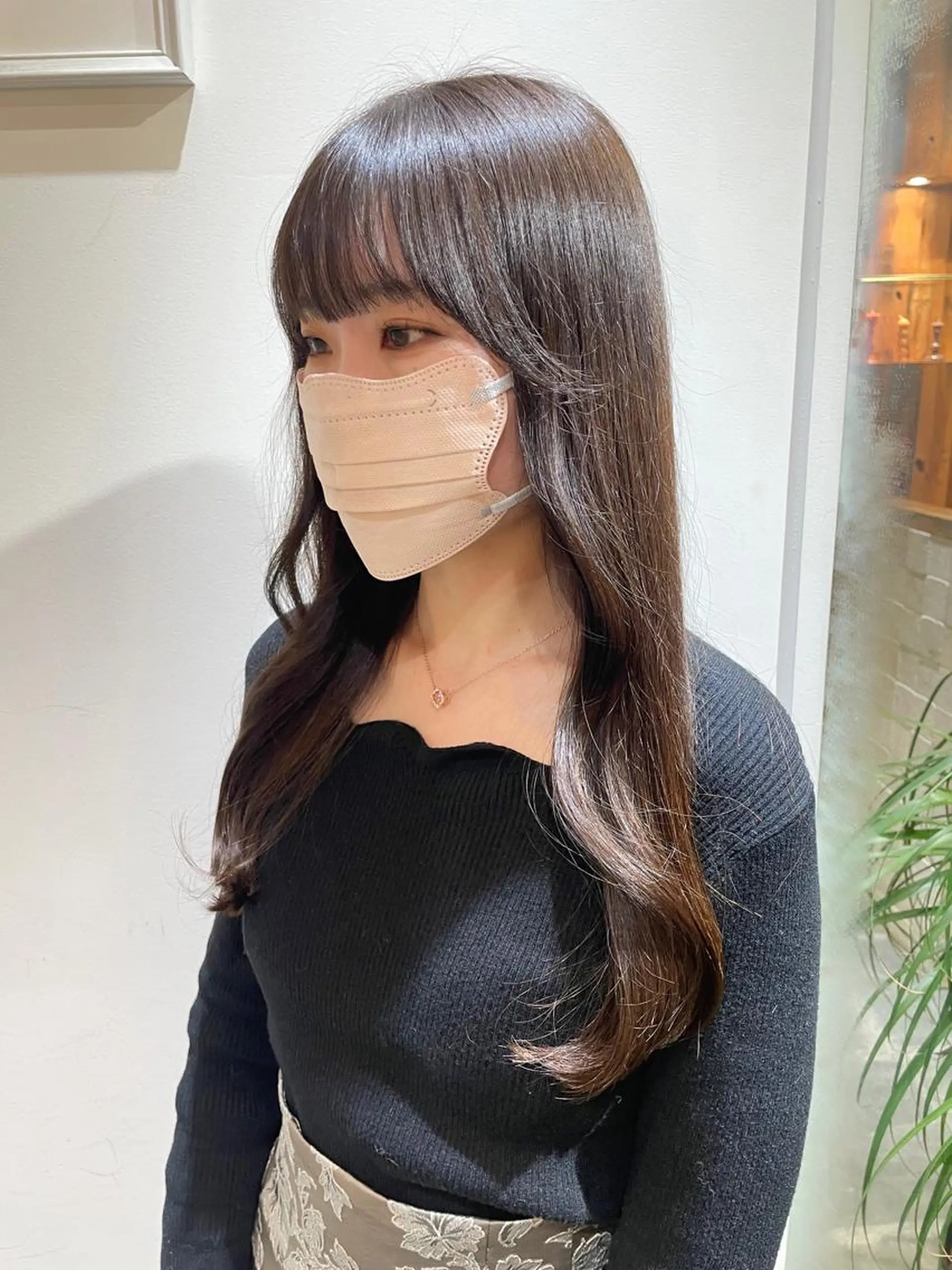 ロング カット ヘアカラー トリートメント 透明感カラー🪄 髪質改善♡田中みづきのヘアスタイル