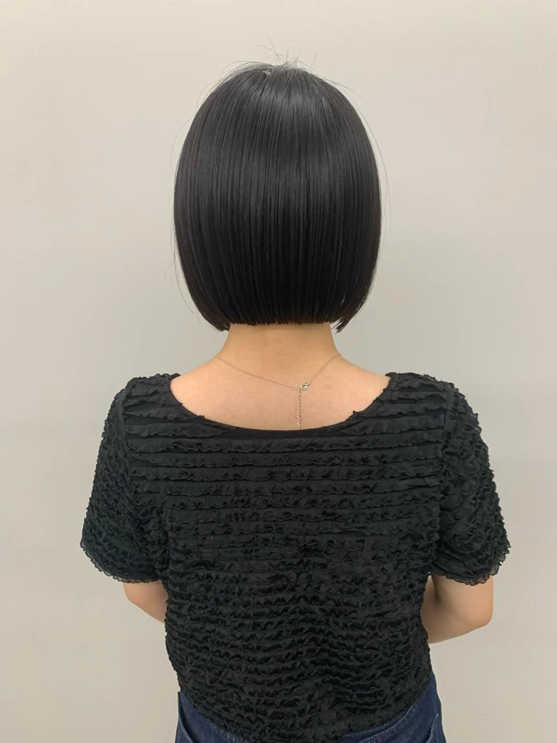 ショート ボブ 伊藤 りいなのヘアスタイル