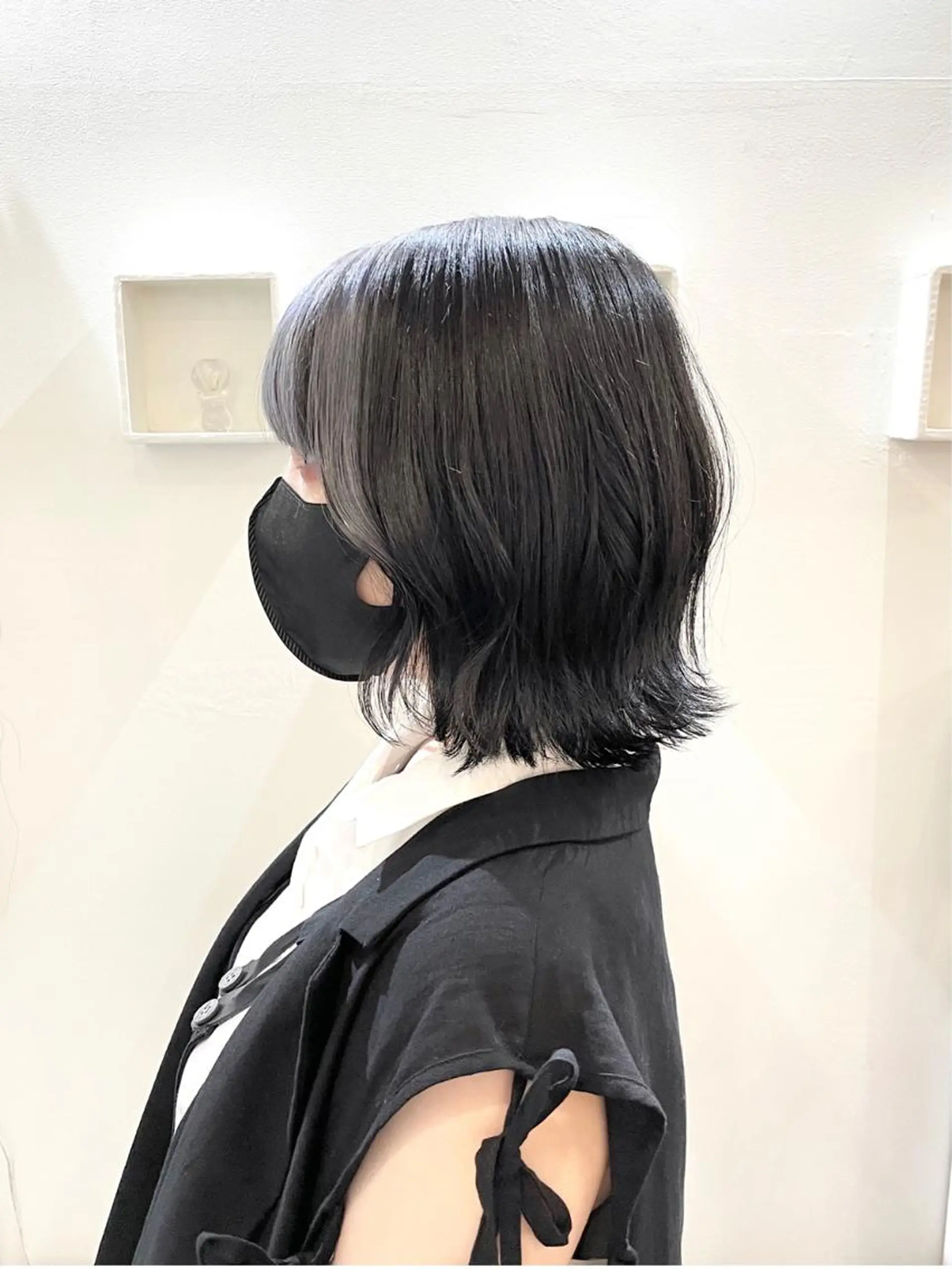 ショート ボブ 外ハネヘア MVALLEY所属・韓国ヘア/ 古川のヘアスタイル