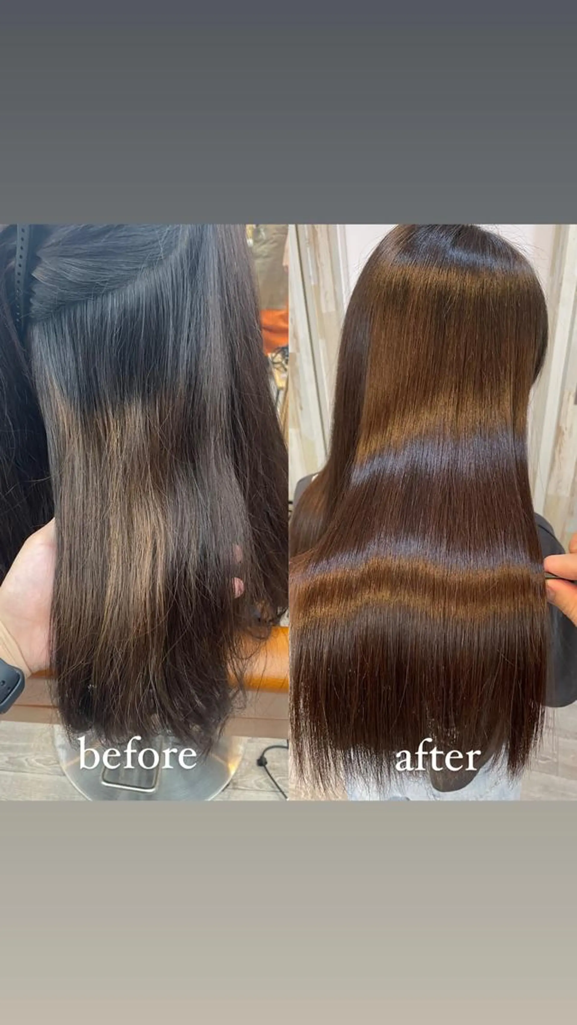 ロング HIKARU副店長/ ✨️髪質改善のヘアスタイル