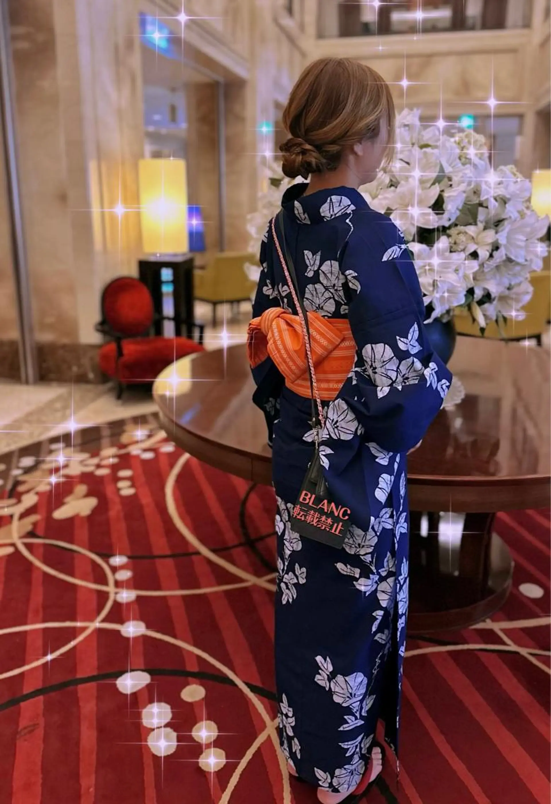 ヘアアレンジ 浴衣 BLANC （ブラン）のネイルデザイン