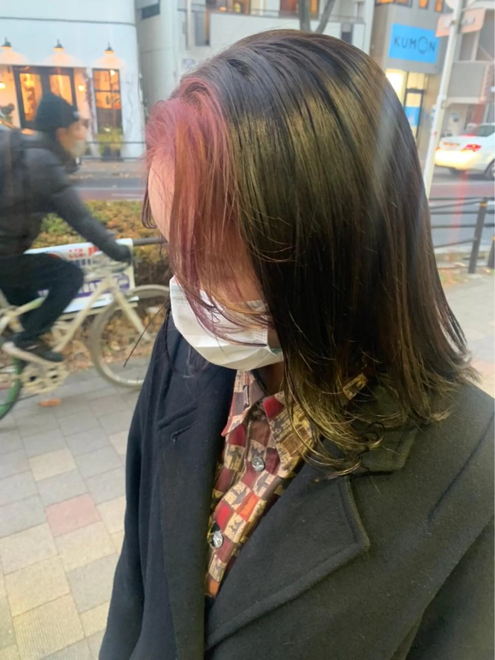 カラー ミストバング  フェイスフレーミング インナーカラー 艶髪カラー🫧 髪質改善🪽萩原のヘアスタイル