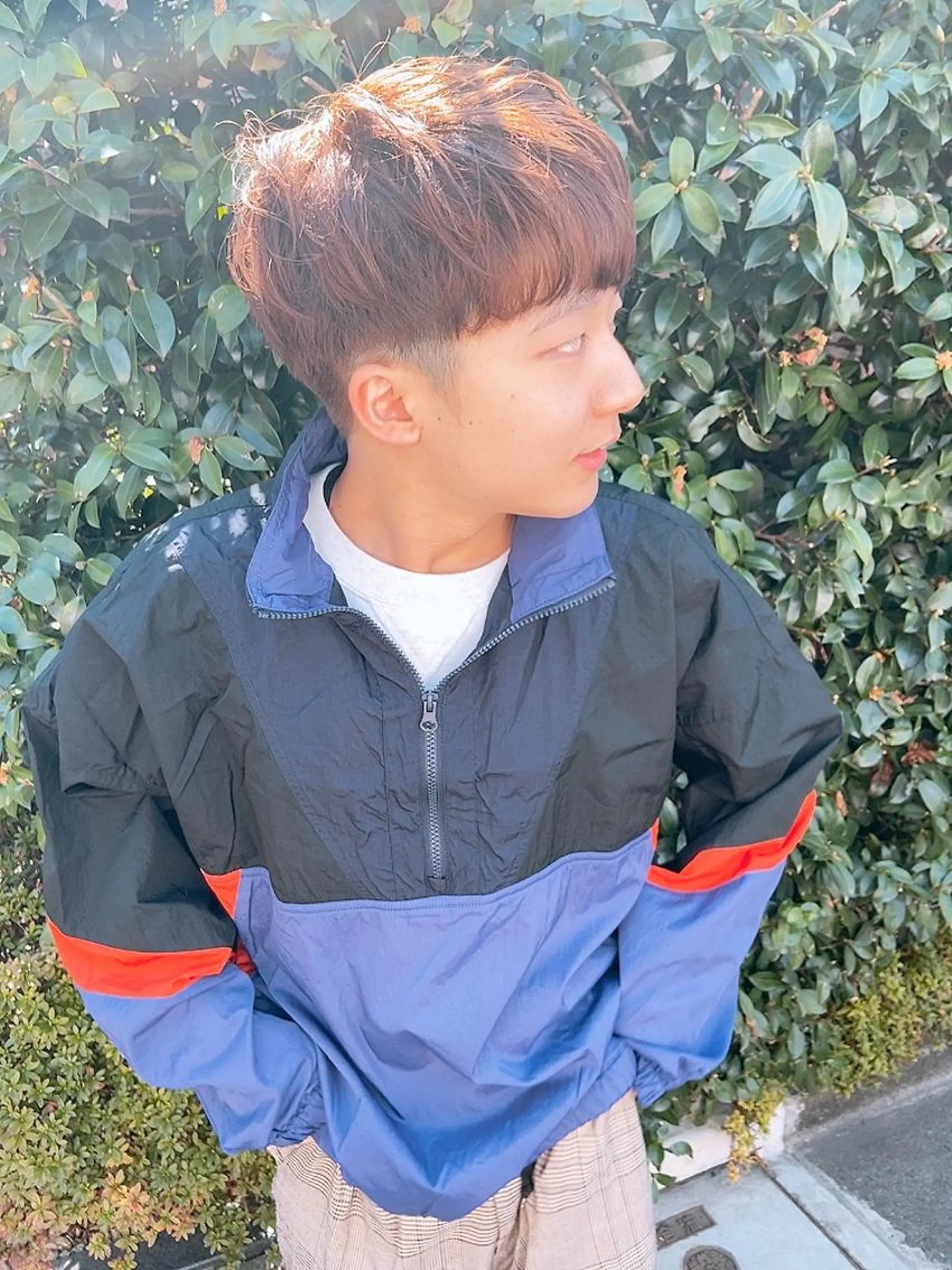 ショート カラー パーマ ヘアアレンジ メンズ メンズブリーチ ブリーチ カット ヘアカラー CHIC share salon所属・ちこ .のヘアスタイル