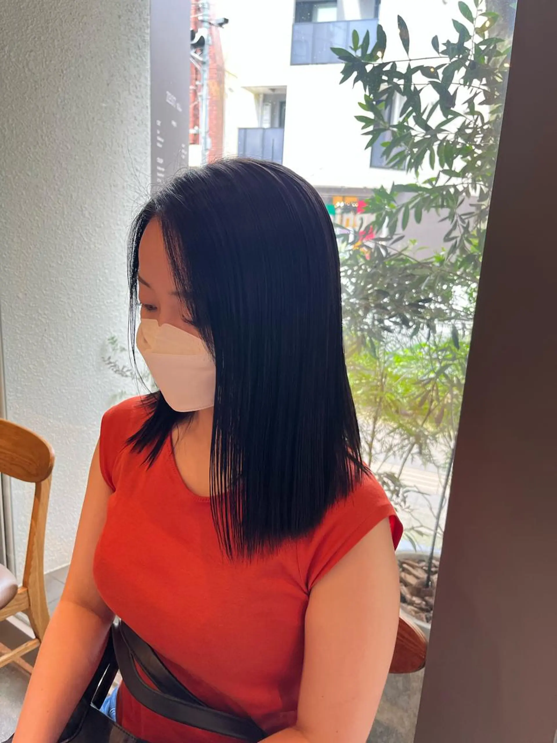 ミディアム カラー ヘアカラー ZEST kalon RINAのヘアスタイル