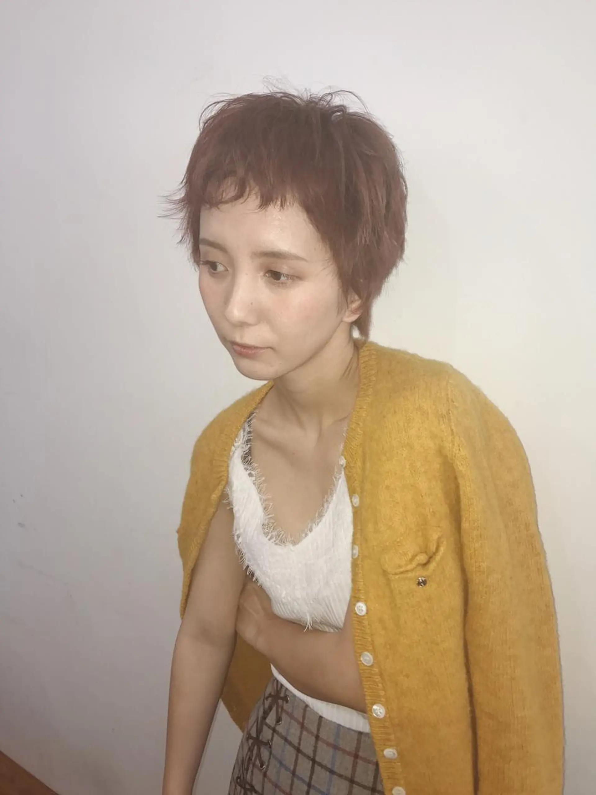 ショート カラー パーマ 店長 ✂️ムラカミ キラリのヘアスタイル