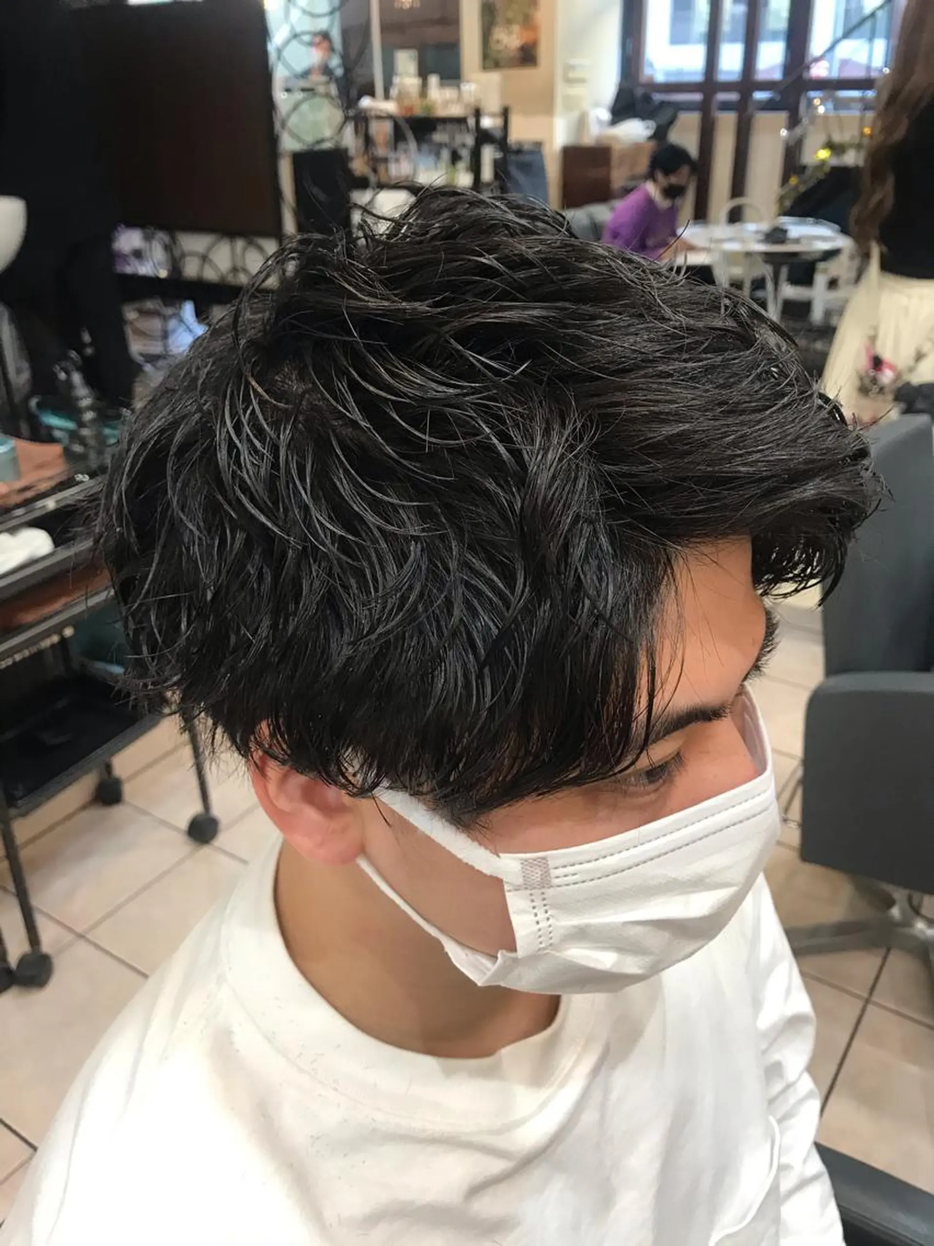 パーマ メンズ 透明感韓国ヘア♡ みつきのヘアスタイル