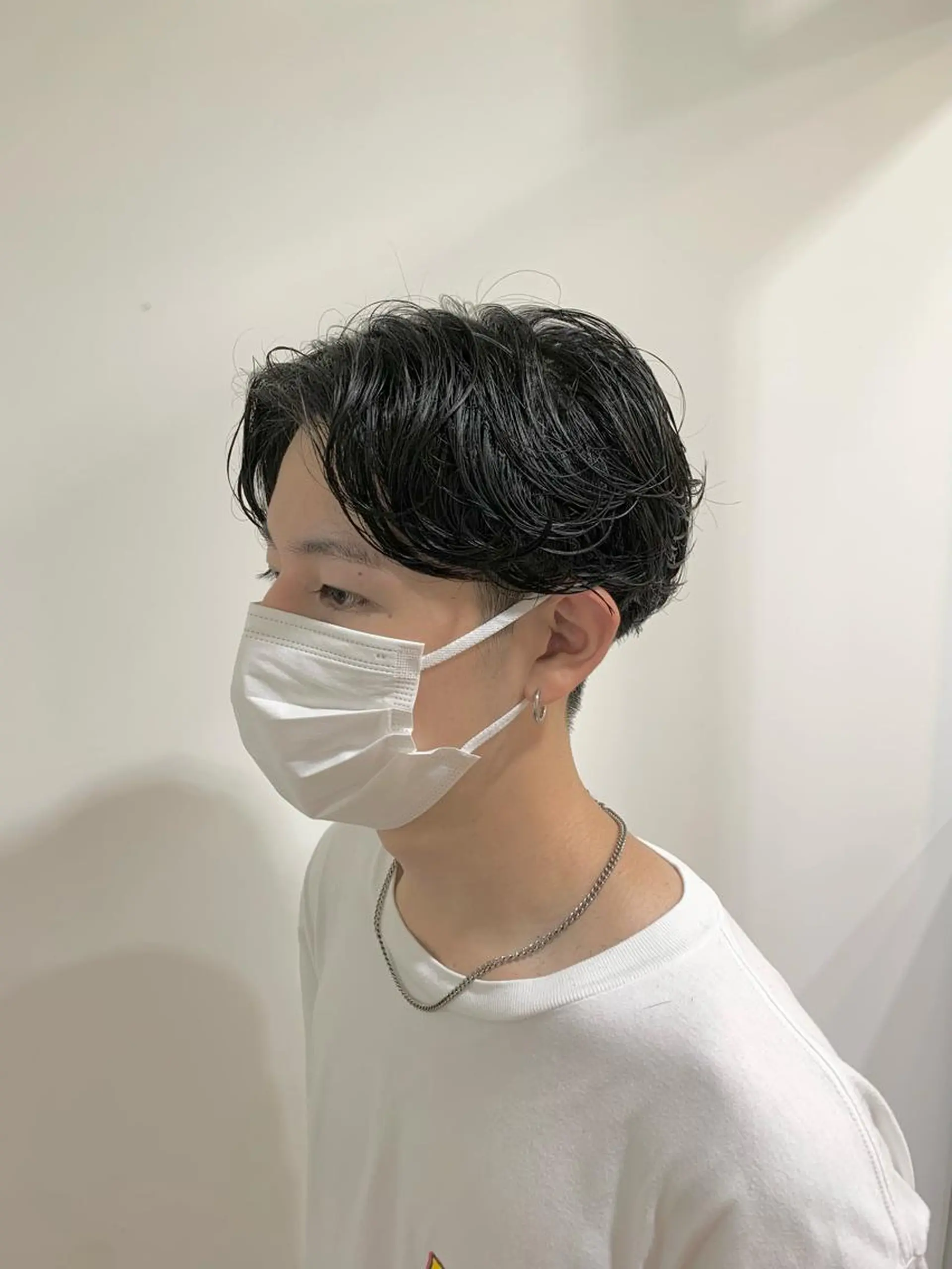 ショート メンズ メンズパーマ ハンサムショート ショートヘア カット パーマ 竹内 康浩のヘアスタイル