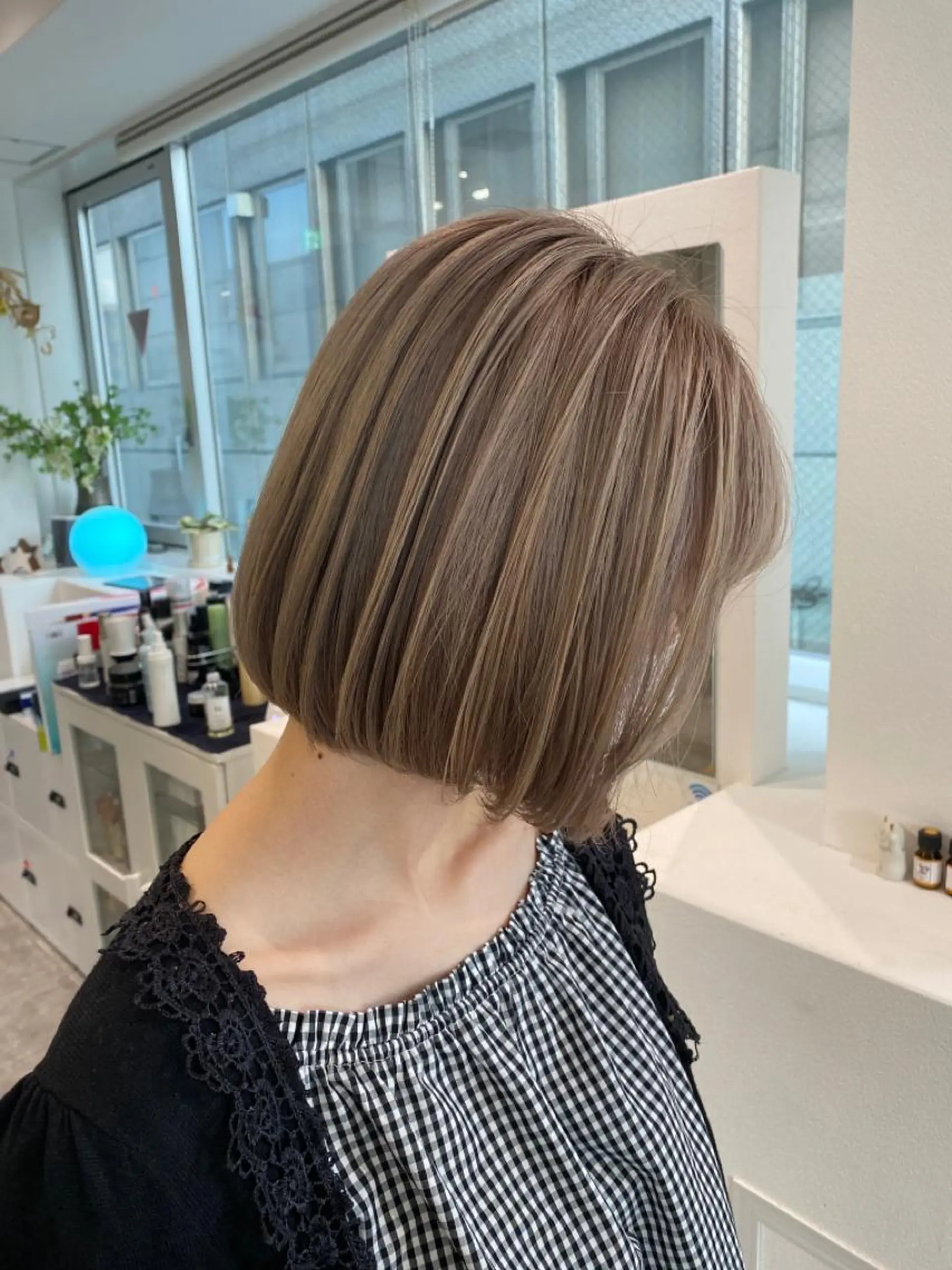 ショート カラー トリートメント JILBLAN京都 ショート/ハイライトのヘアスタイル