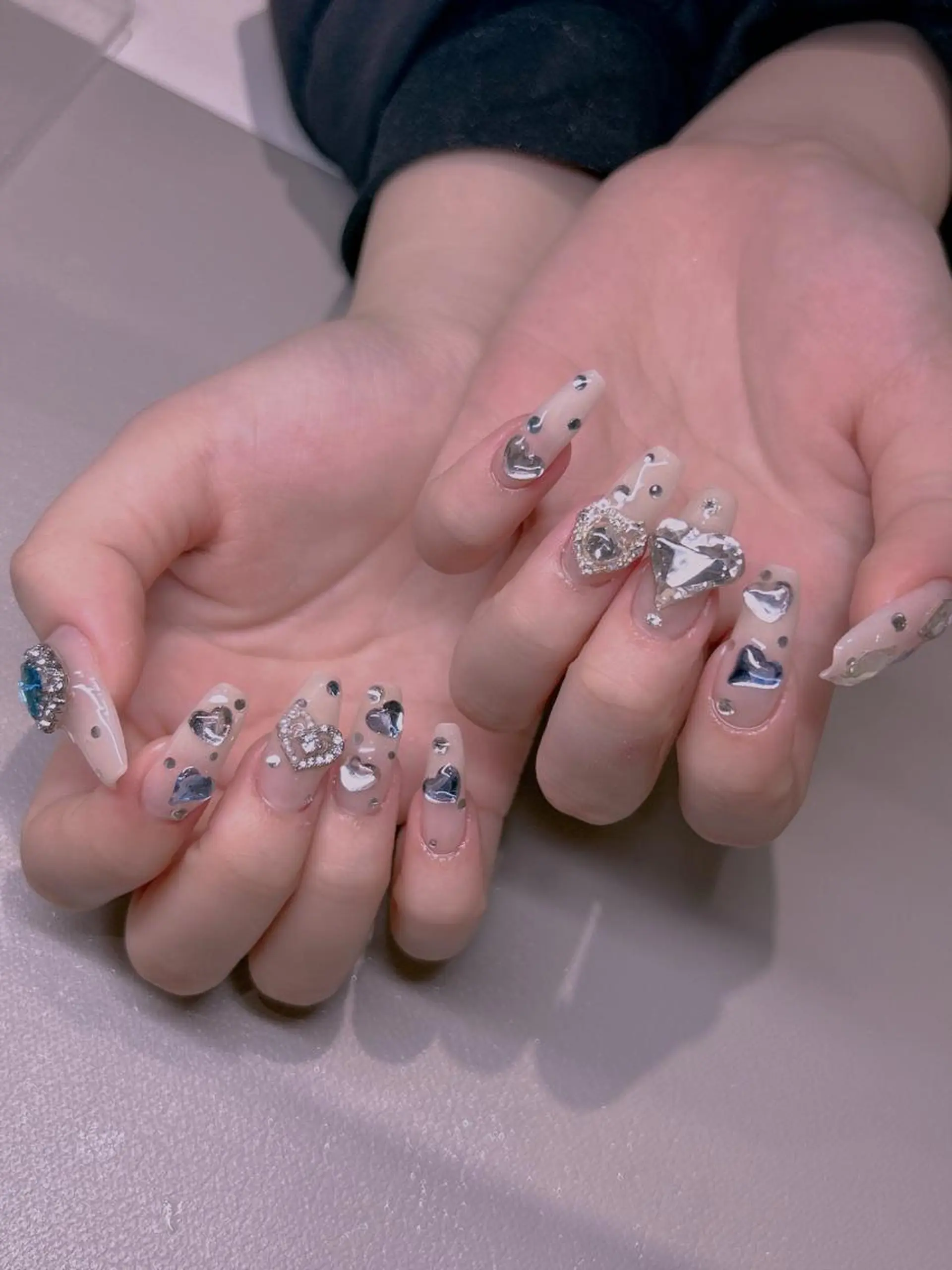 ネイル 長さだし専門店 M2　rikaのネイルデザイン