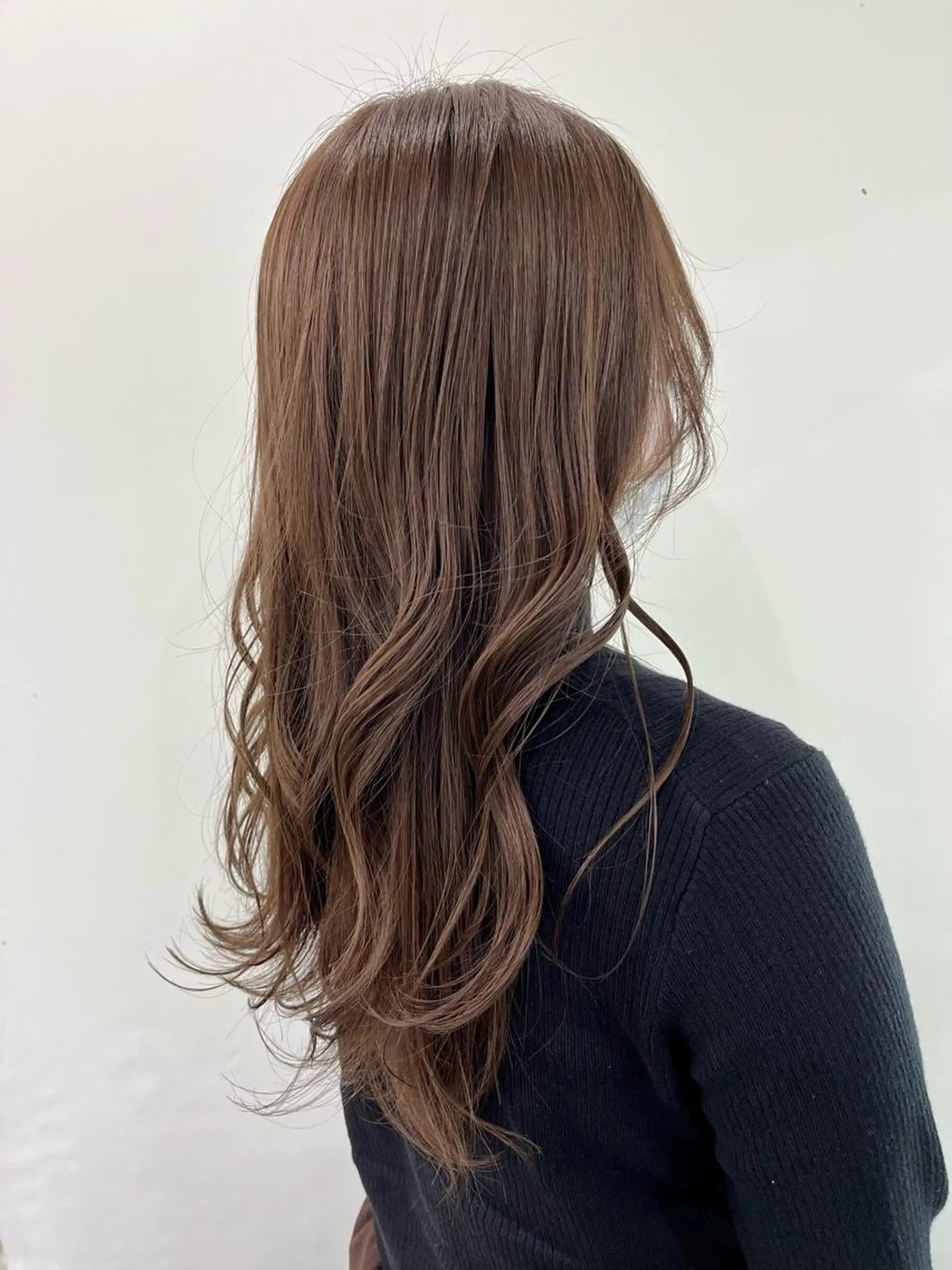 セミロング カラー 新宿/小顔レイヤー/ 顔まわり/西慶太朗のヘアスタイル