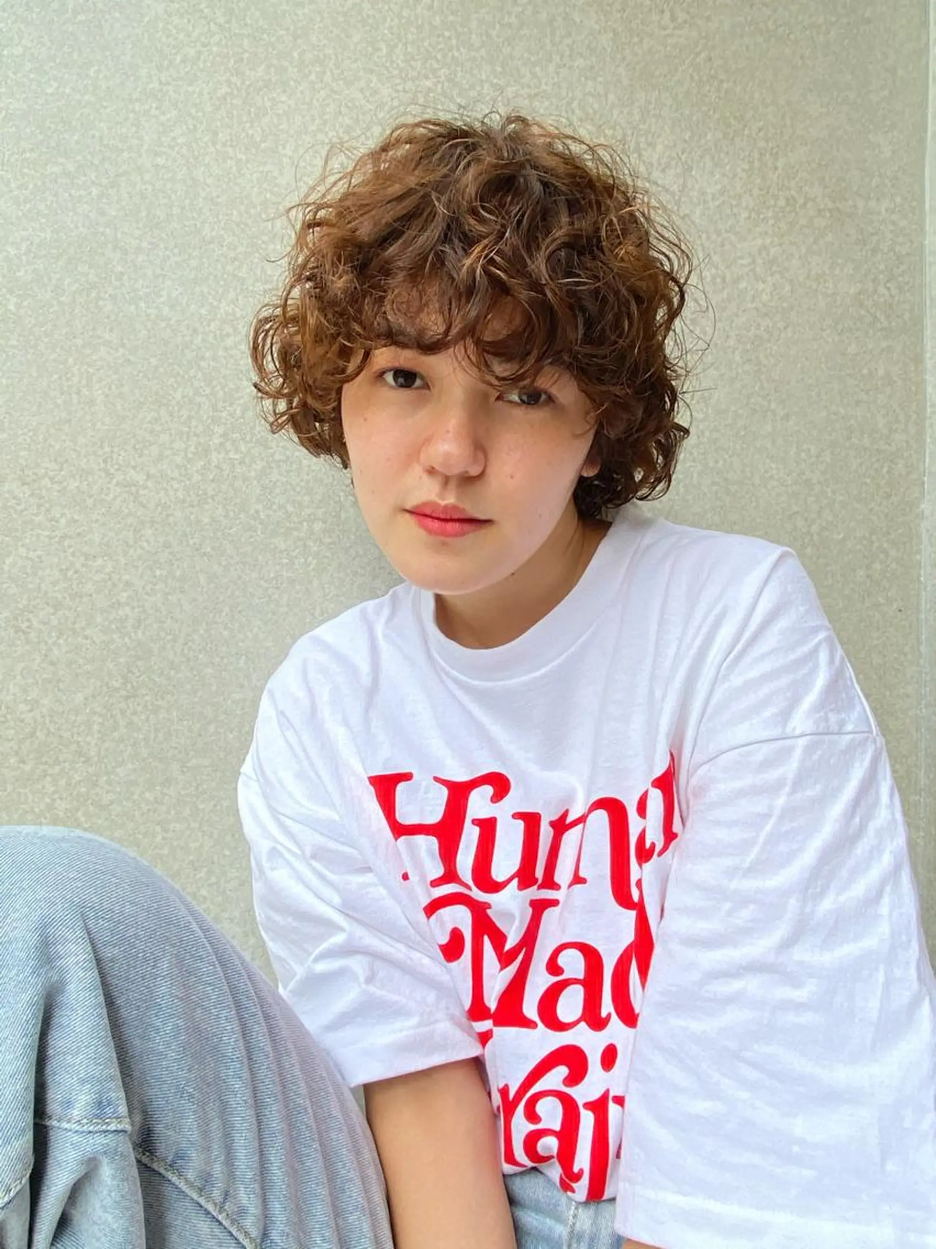 ショート パーマ VLOW nex the salon所属・韓国風/髪質改善/ ナガヤアキラのヘアスタイル