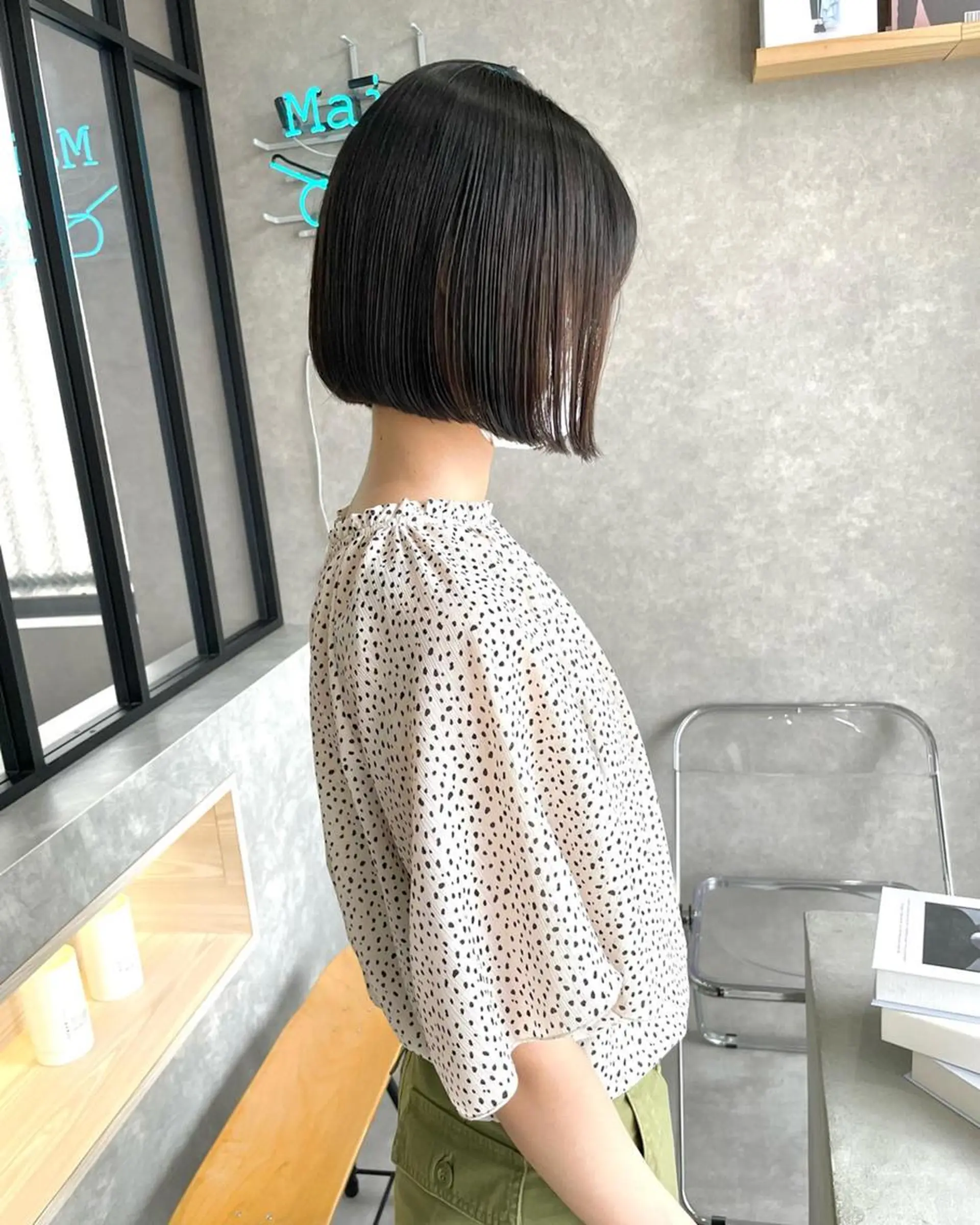 ショート ボブ ショートヘア 河原 亮のヘアスタイル