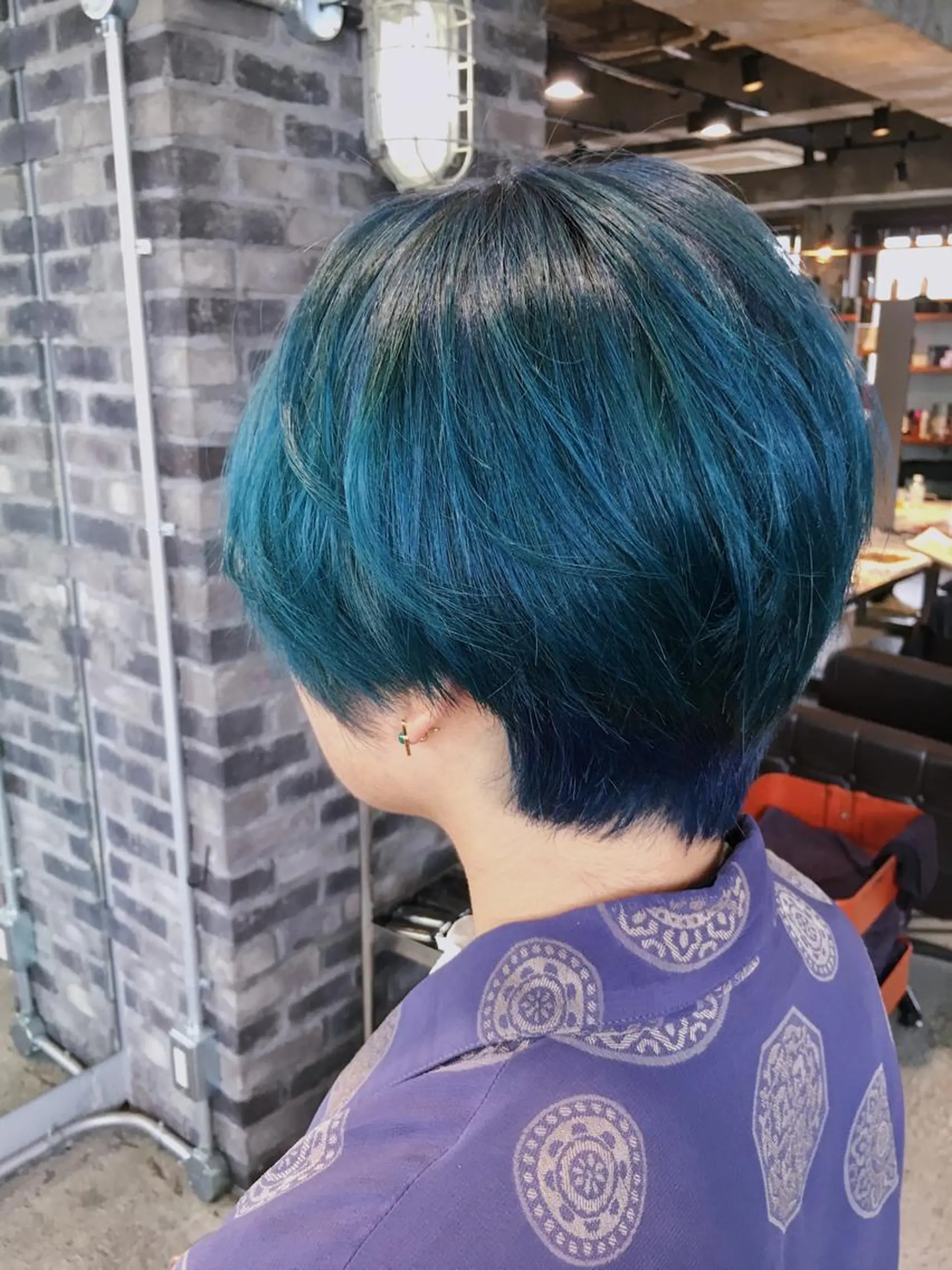 ショート カラー ヘアカラー トリートメント 代表 中島貴志のヘアスタイル