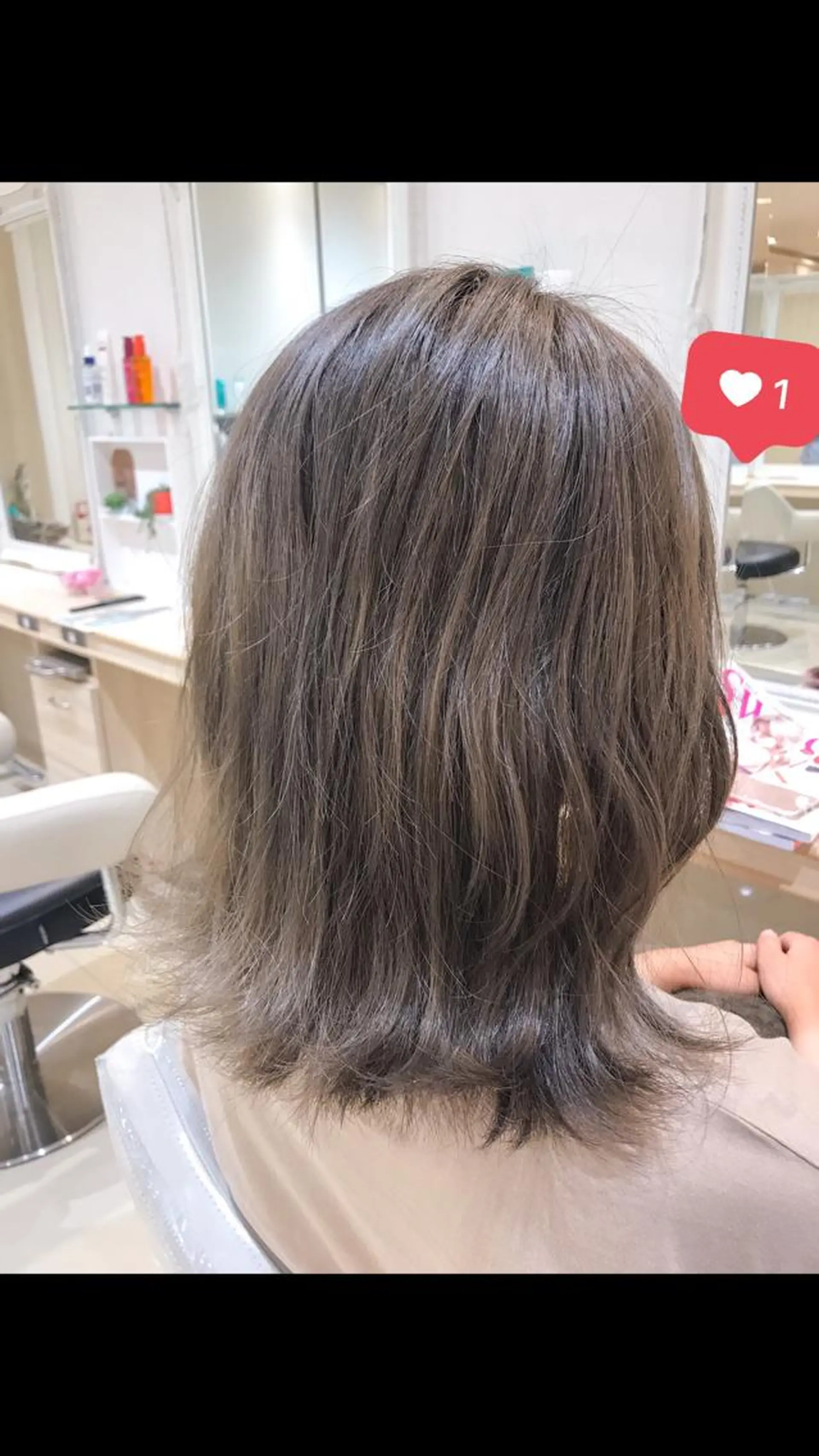 ミディアム カラー 髪質改善/茅ヶ崎 マツモト リョウのヘアスタイル