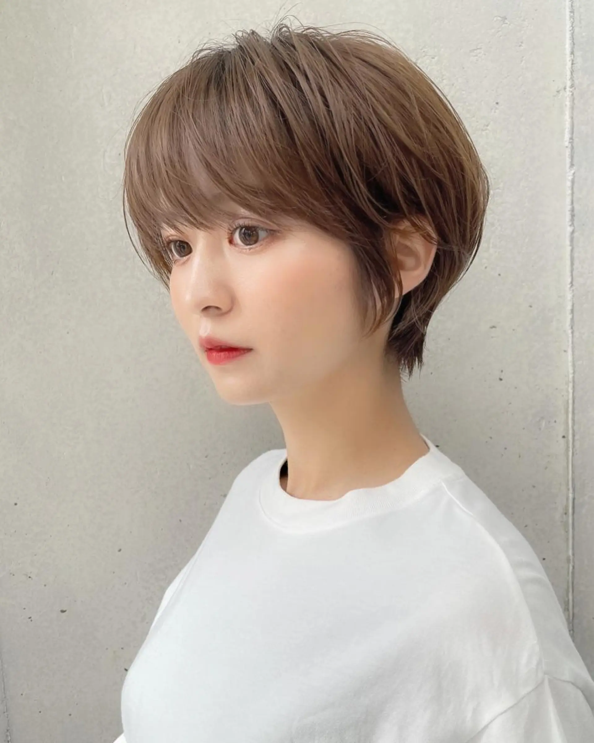 ショート カラー 宮本 聖希のヘアスタイル