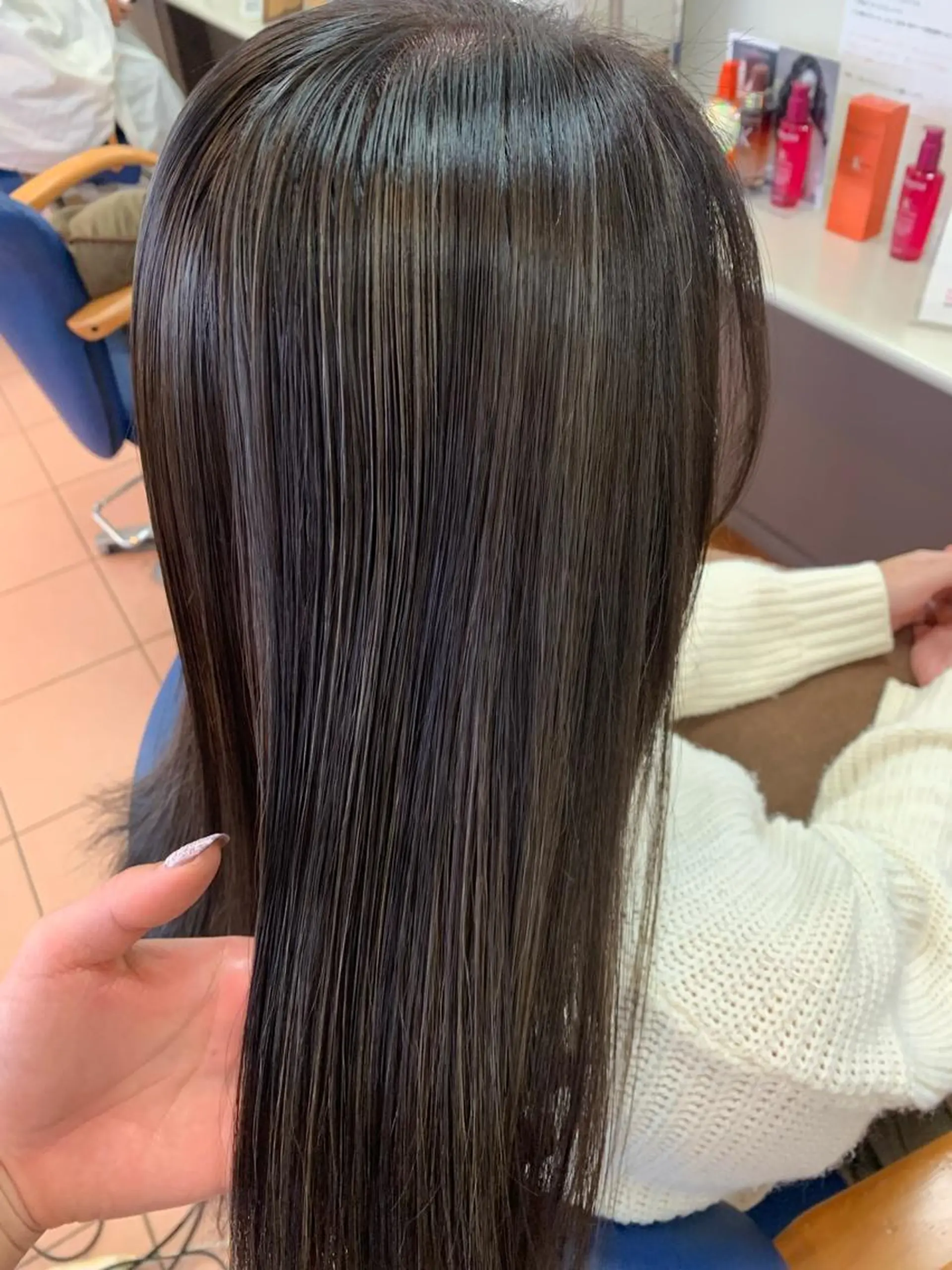 ロング ハイライト hair salon siro所属・小澤 志穂のヘアスタイル