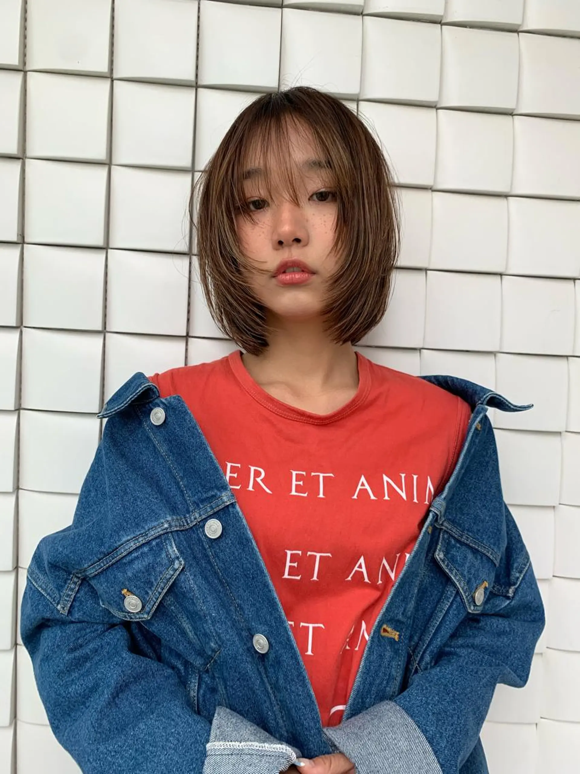 カラー 似合わせウルフ/ レイヤー/山本祐輔のヘアスタイル