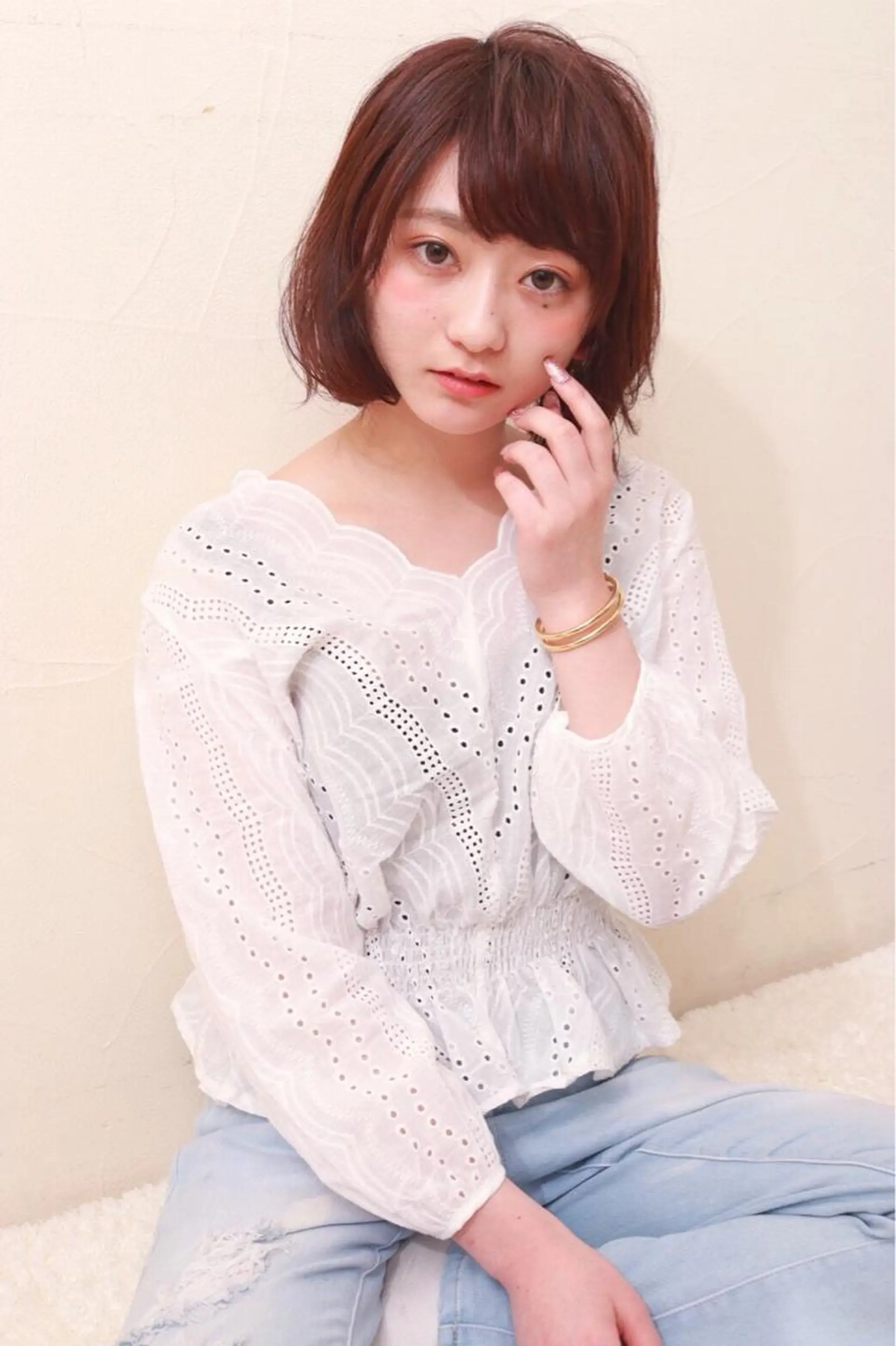 透明感カラー・ 髪質改善🩵イケダのヘアスタイル