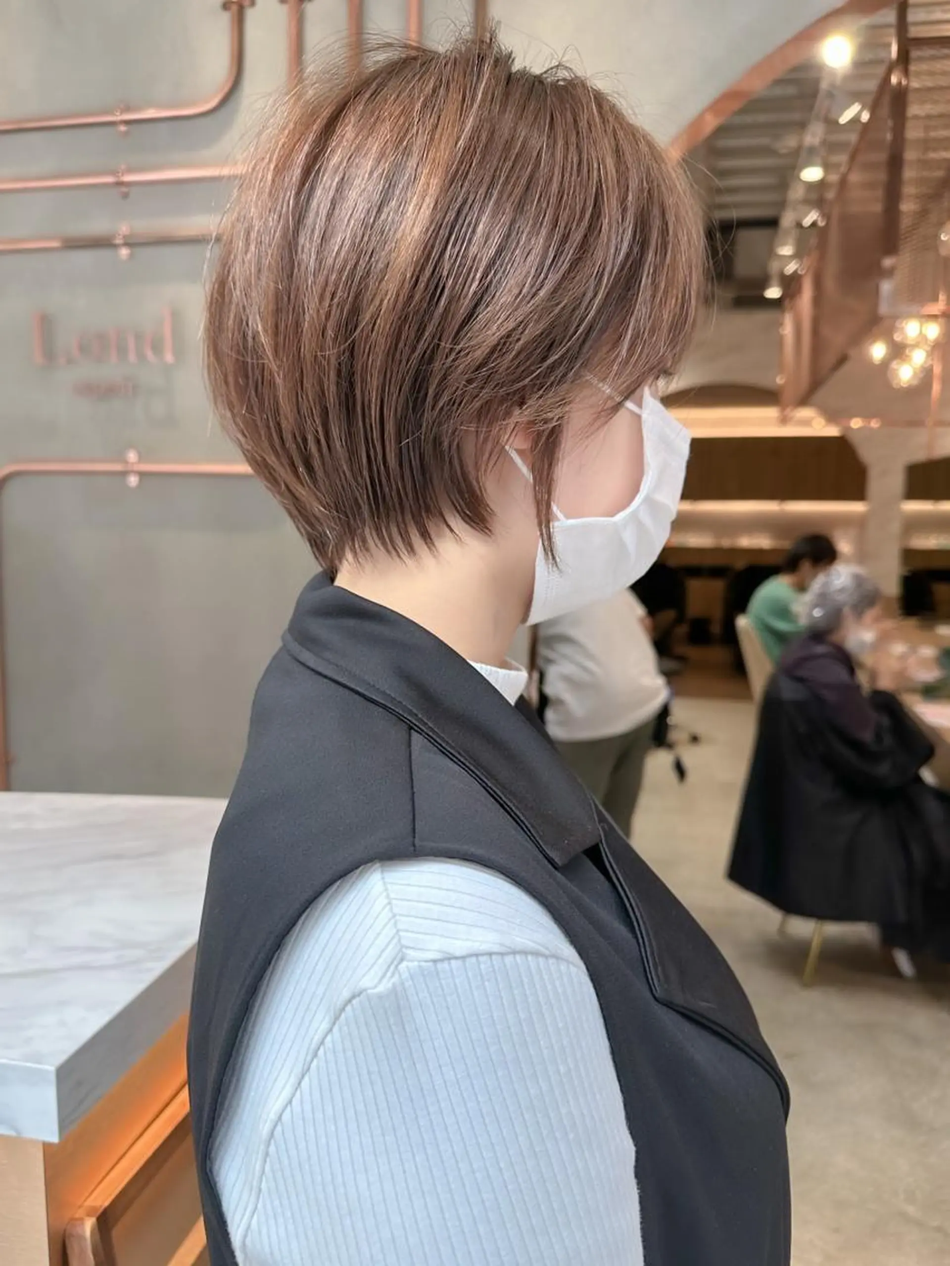 ショート カラー カット ヘアカラー トリートメント ボブ/ショート/ 縮毛矯正⚜️工藤昴のヘアスタイル