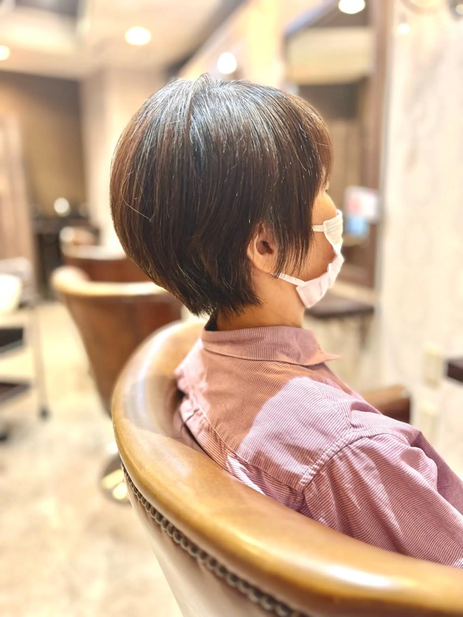 ショート オオソネ マリアのヘアスタイル