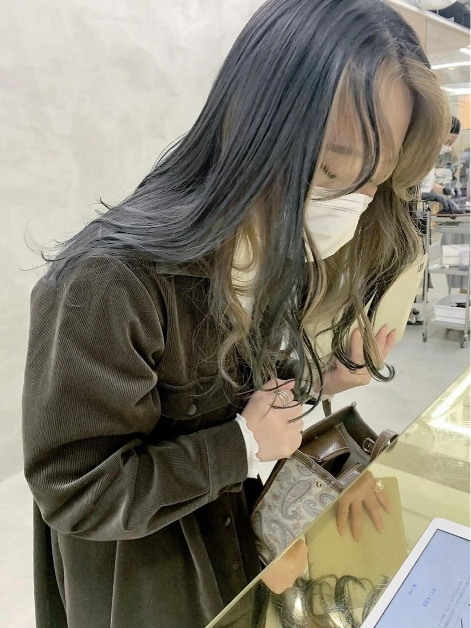 ミディアム カラー yiye 青山所属・無料カットモデル募集 🌱ひょうがのヘアスタイル