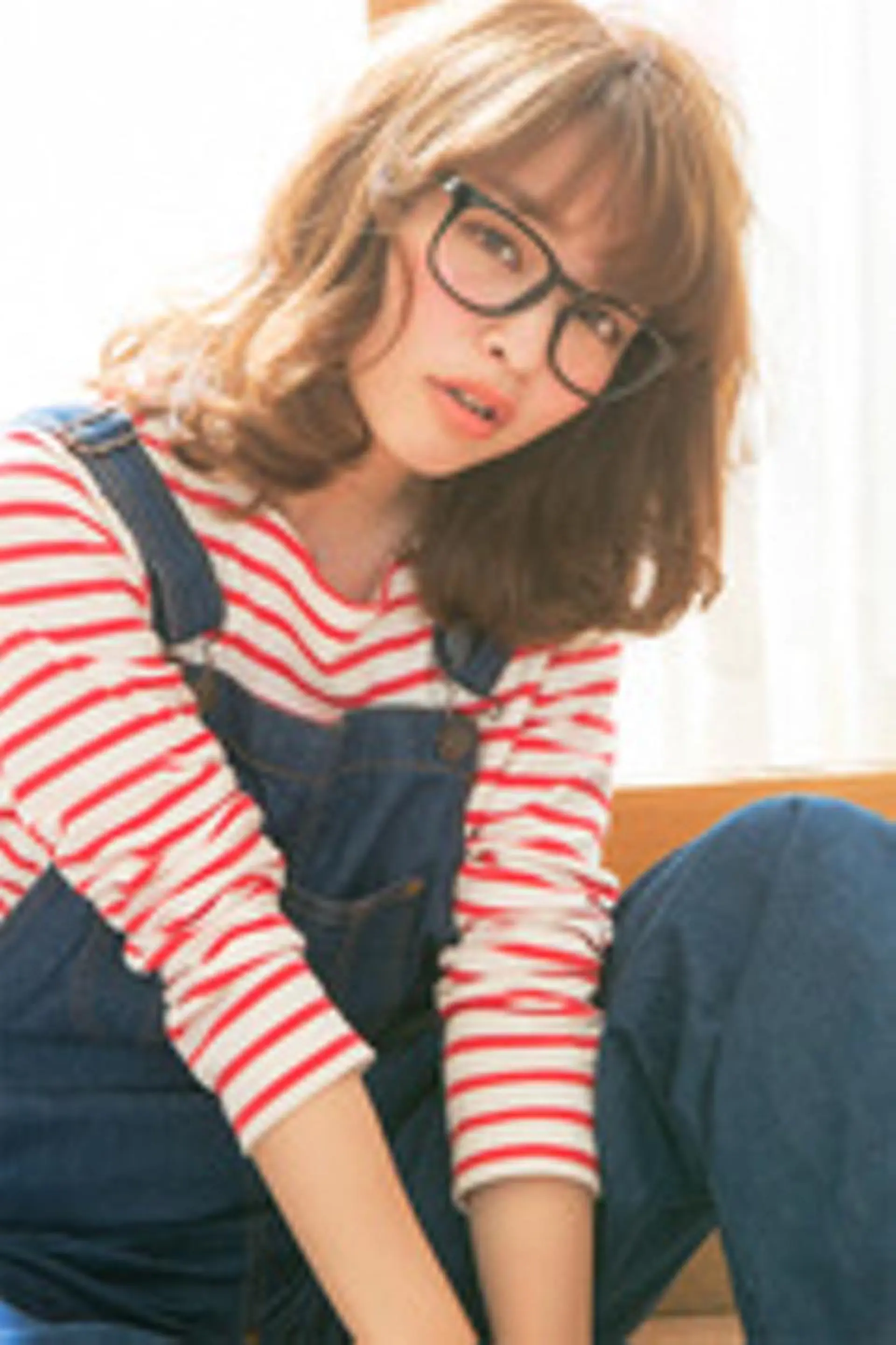 カラー パーマ アッシュ 黒髪 ブリーチ ボブ ストレートパーマ 【公式】amble luxe池袋東口🩷のヘアスタイル