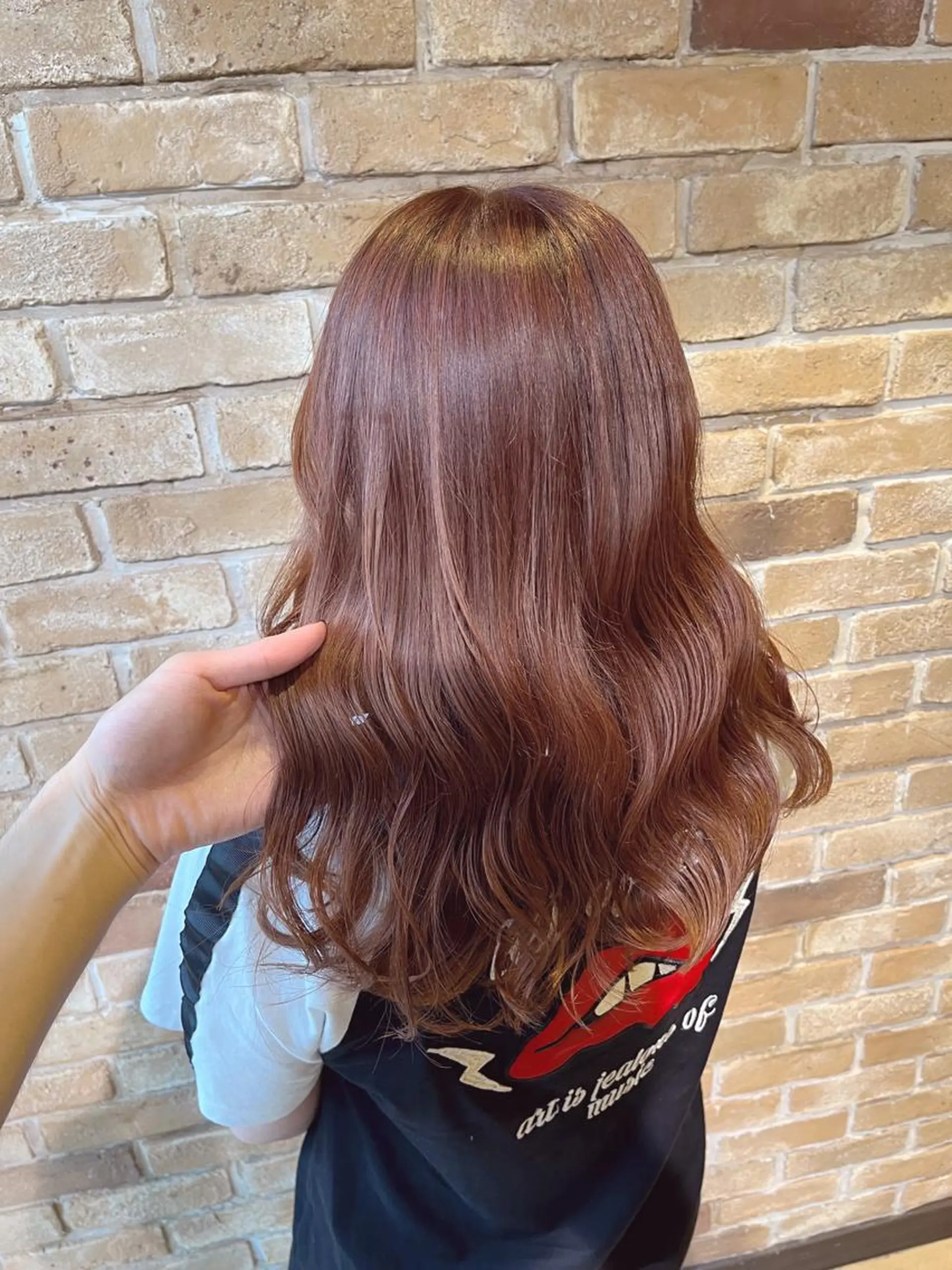 ロング ヘアカラー 🧡ミルクティー/ レイヤー🧡ショウナのヘアスタイル