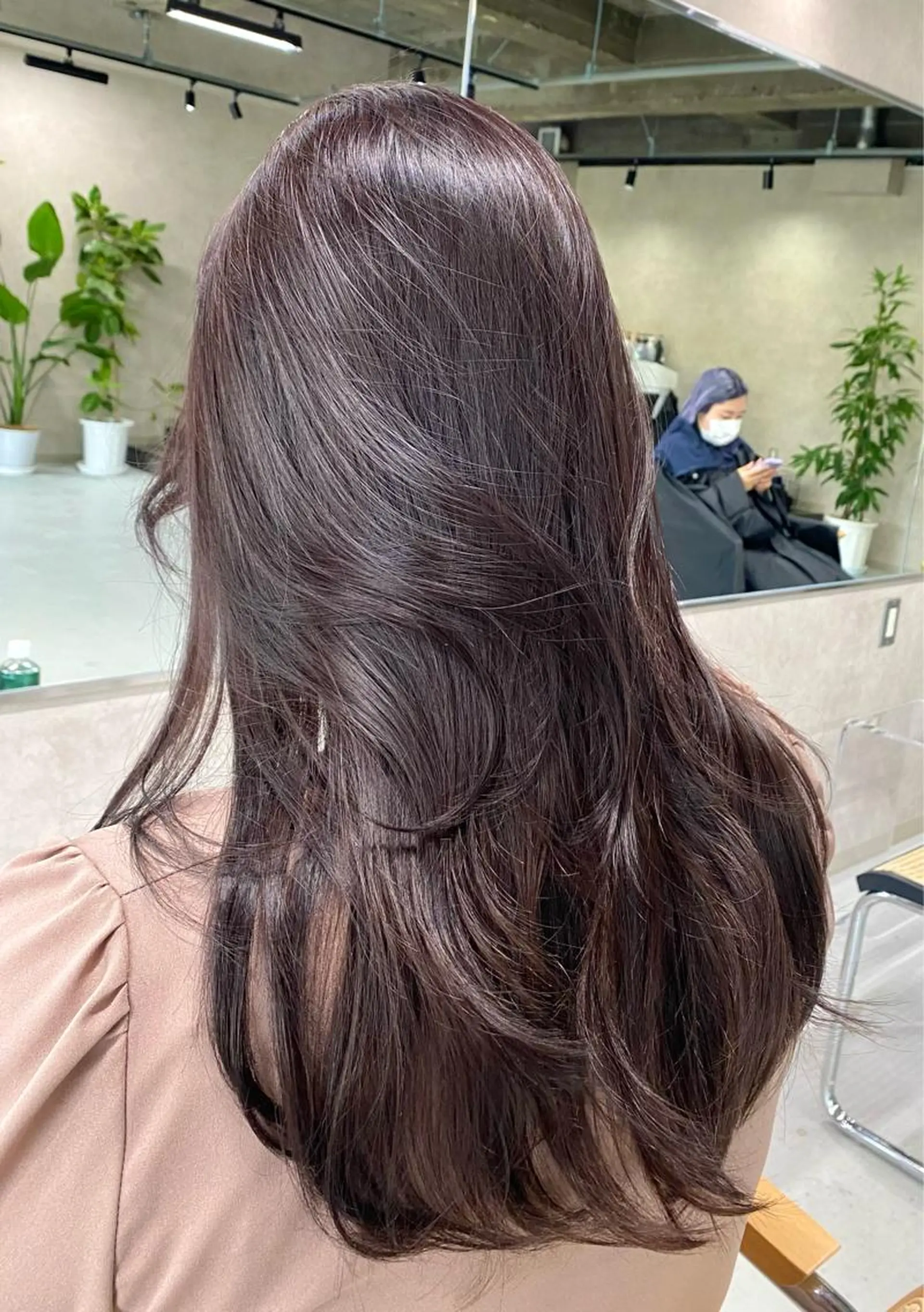 ロング カラー カット ヘアカラー トリートメント レイヤー/柔色 カラー/SAkiのヘアスタイル